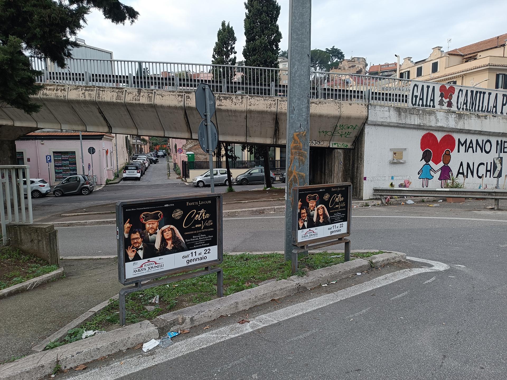 Impianto a CORSO FRANCIA - ang. Tangenziale Est  Roma