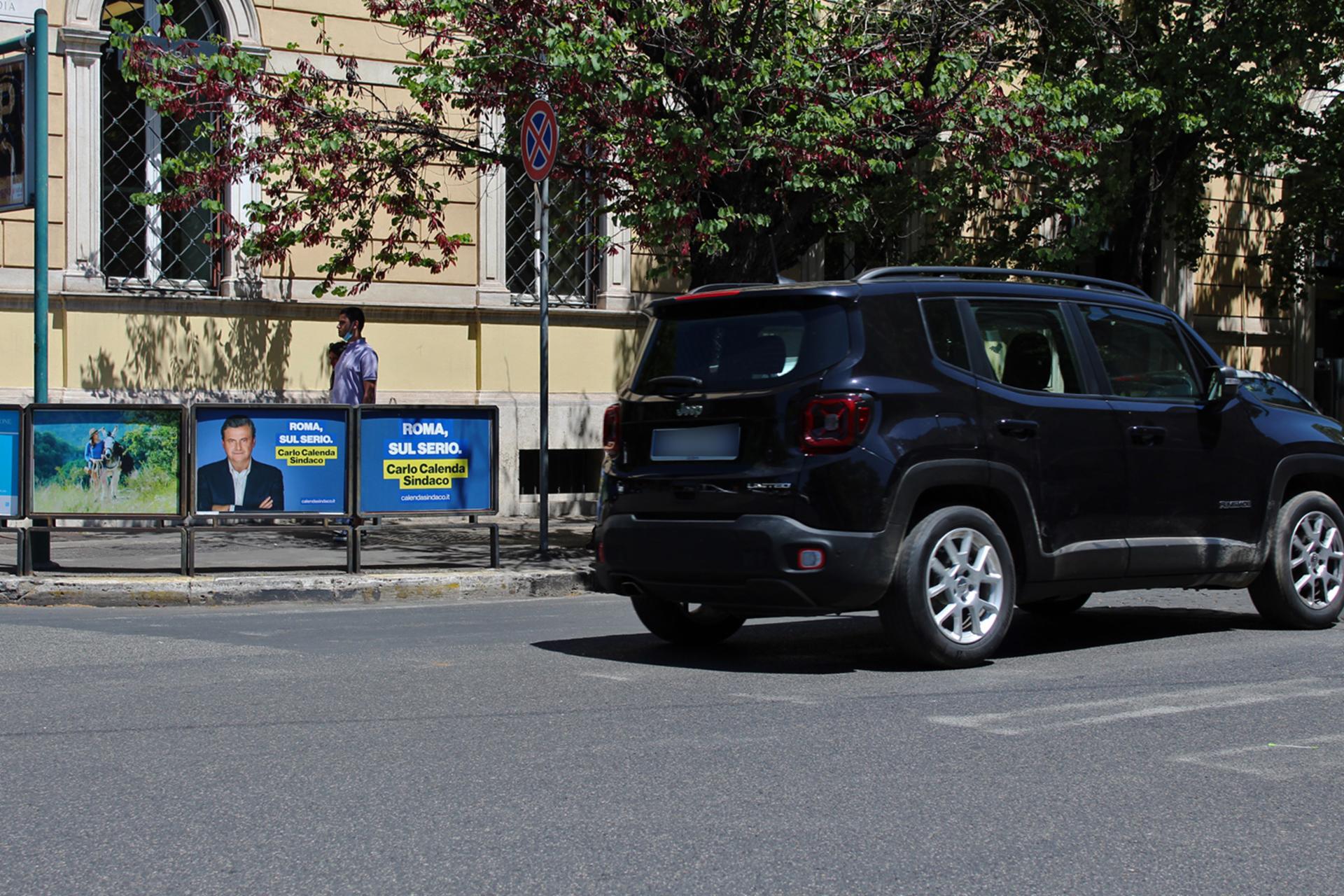 Impianto a VIA FERDINANDO DI SAVOIA - ang. Lungotevere A. da Brescia (dx)  Roma
