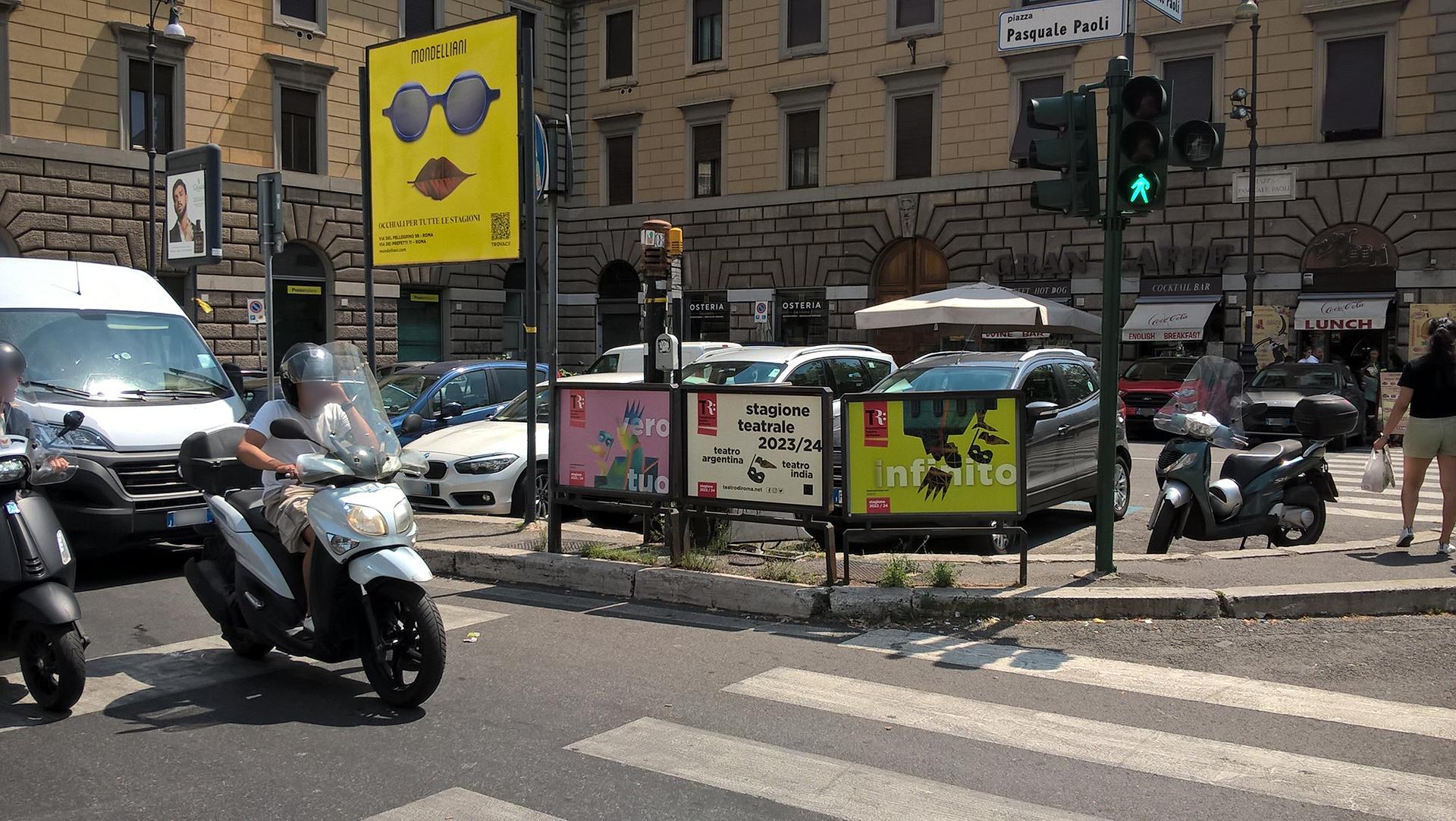 Impianto a PIAZZA PASQUALE PAOLI - ang. Lungotevere Fiorentini  Roma