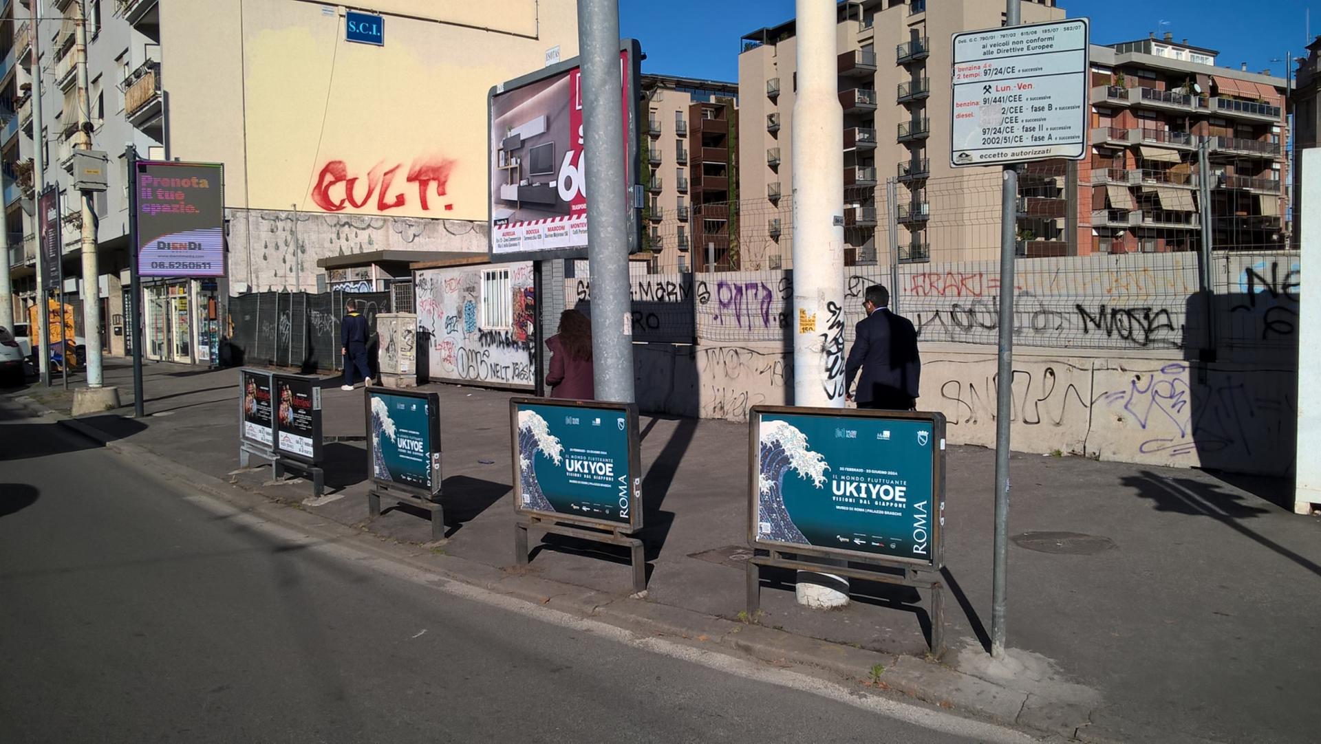 Impianto TRANSENNA a Roma, in zona Shabby