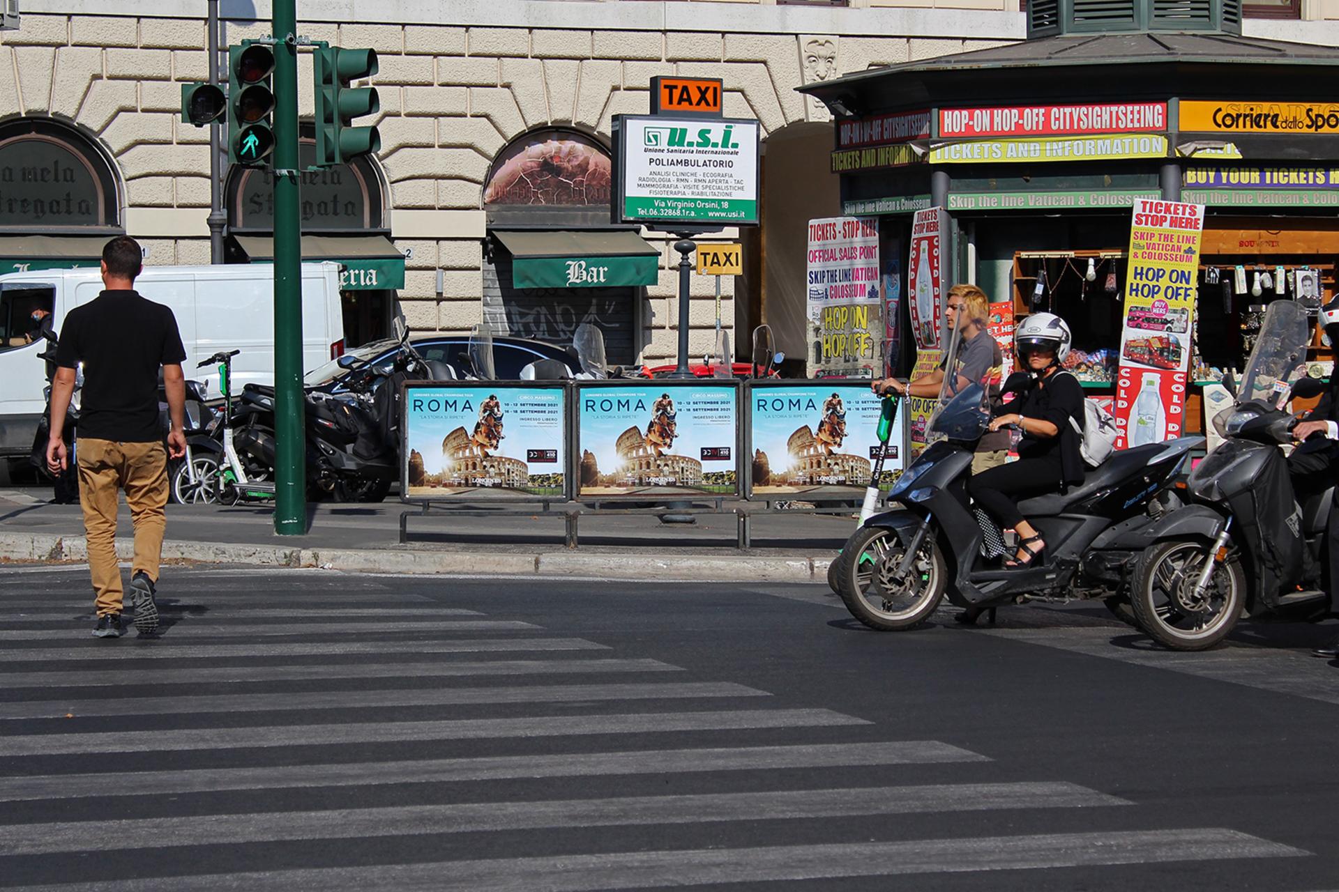 Impianto a PIAZZA PASQUALE PAOLI - ang. Lungotevere Altoviti  Roma