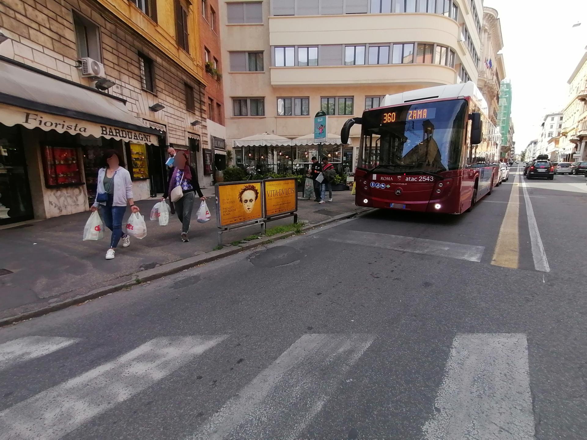Impianto transenna a Roma