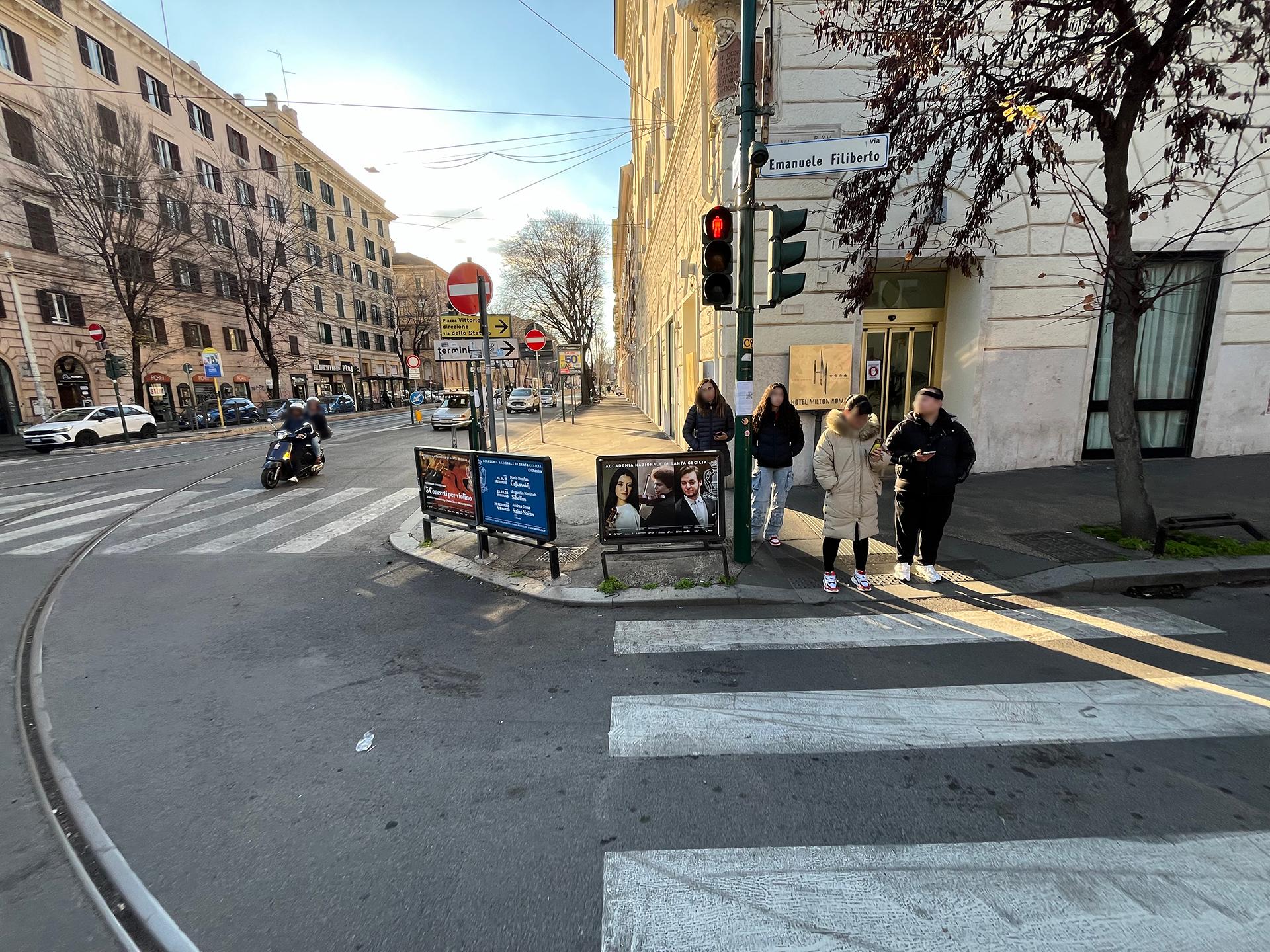 Impianto TRANSENNA a Roma, in zona Osteria Romana