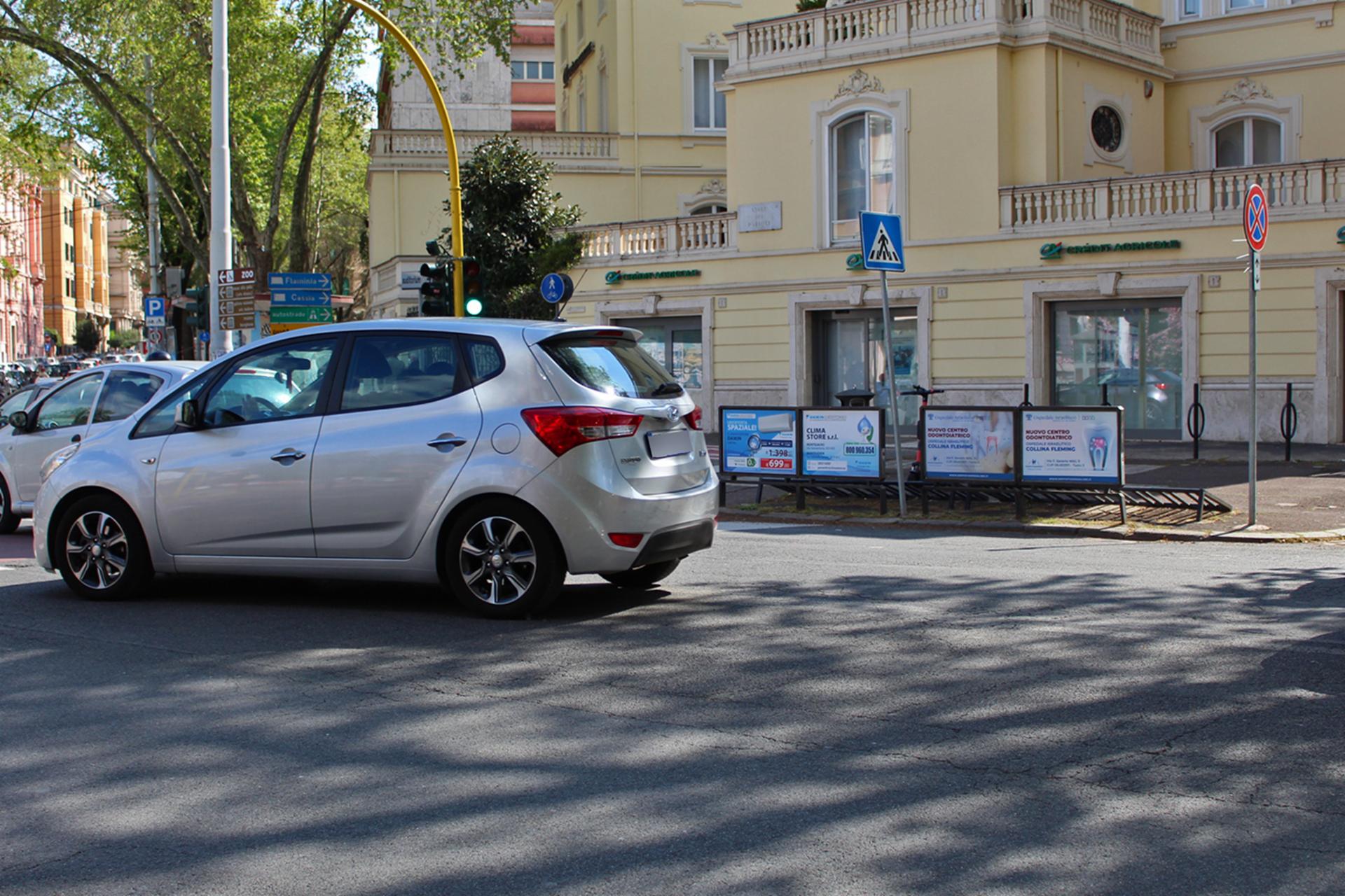 Impianto TRANSENNA a Roma, in zona Caffé Hungaria