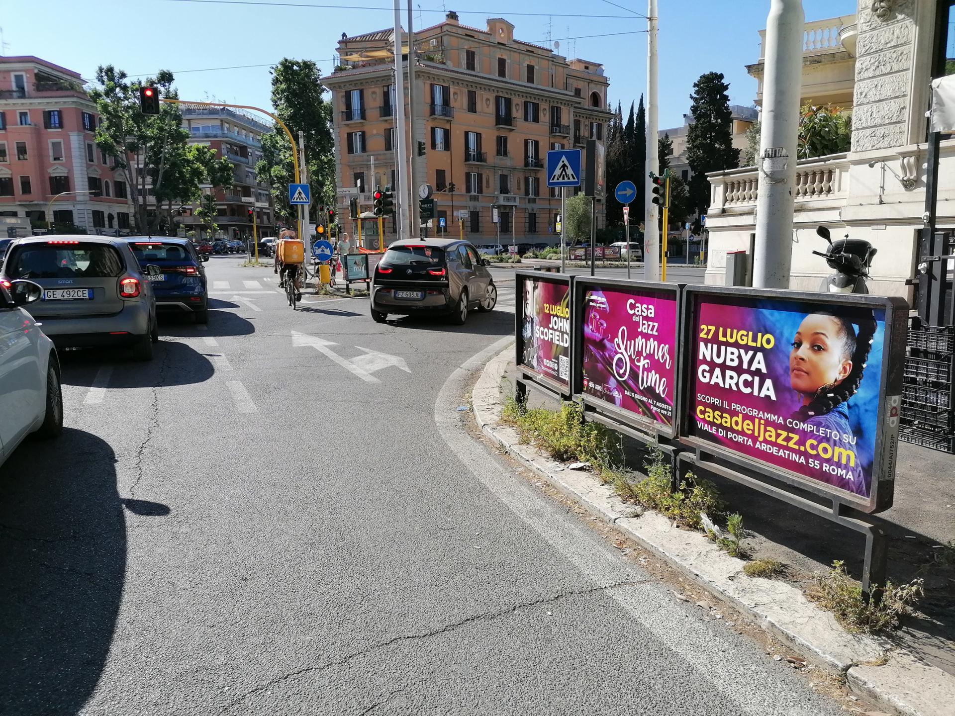 Impianto a VIALE LIEGI - ang. Piazza Ungheria  Roma