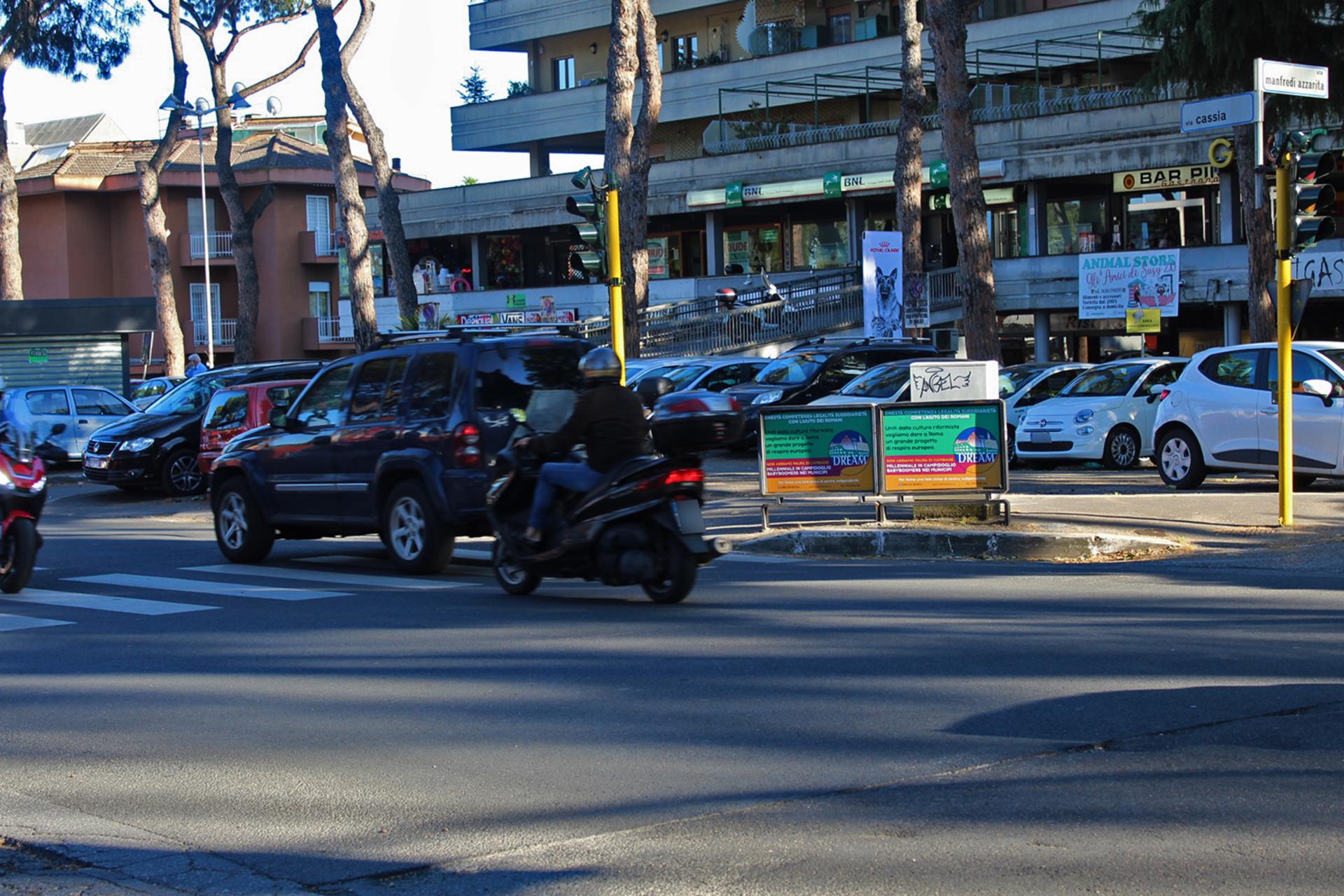 Impianto a VIA CASSIA - ang. Via Azzarita  Roma