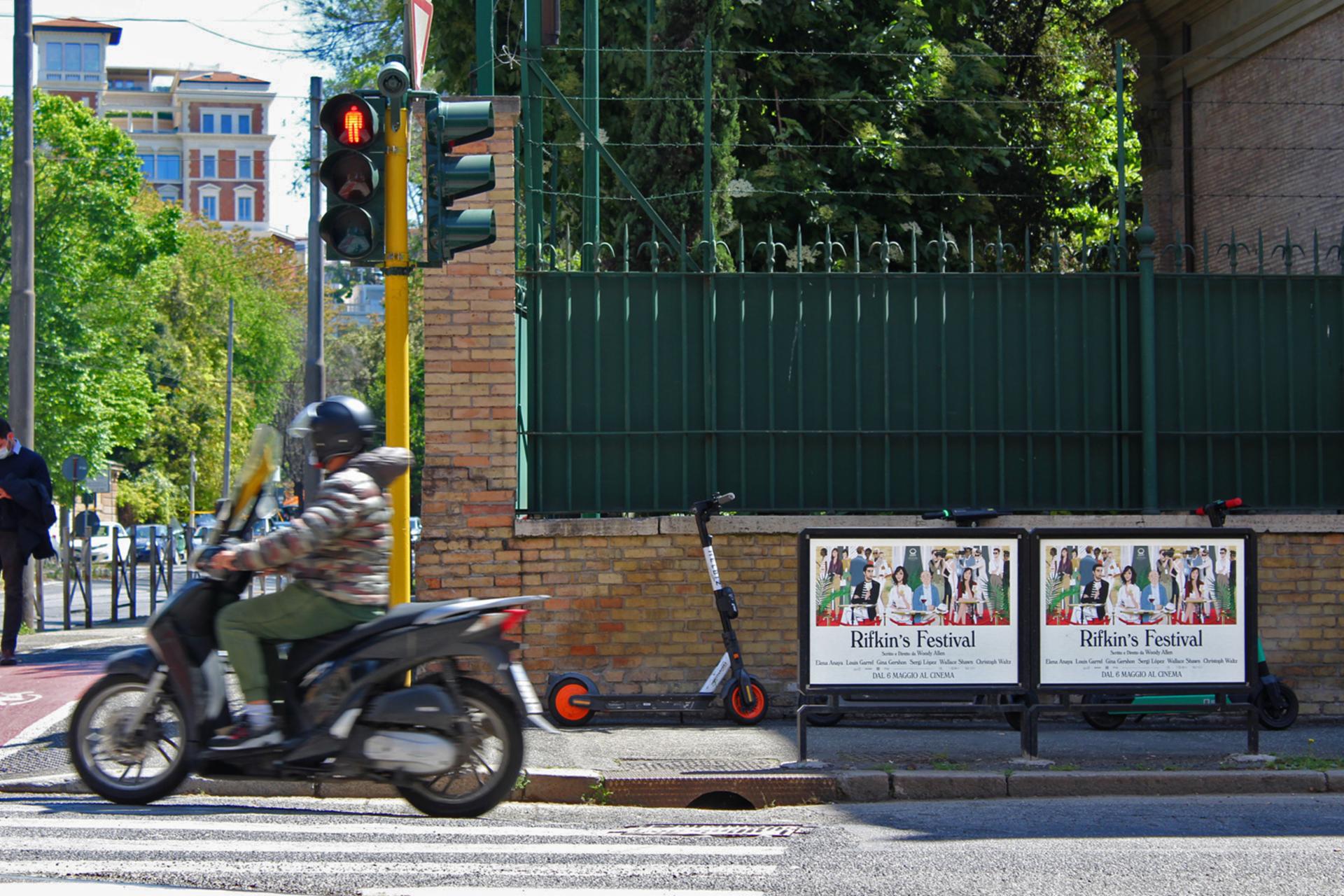 Impianto a VIA FLAMINIA - ang. Piazzale Belle Arti (sx)  Roma
