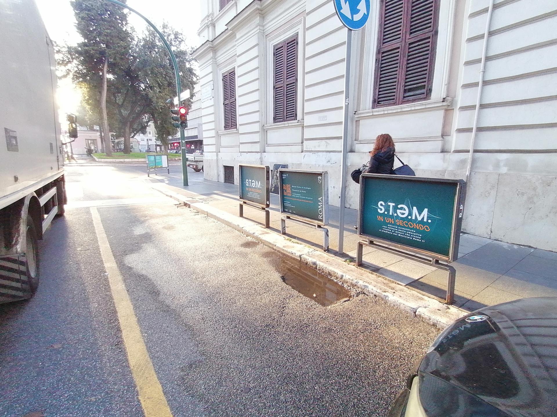 Impianto a VIA S. MARTINO DELLA BATTAGLIA - ang. Piazza Indipendenza  Roma