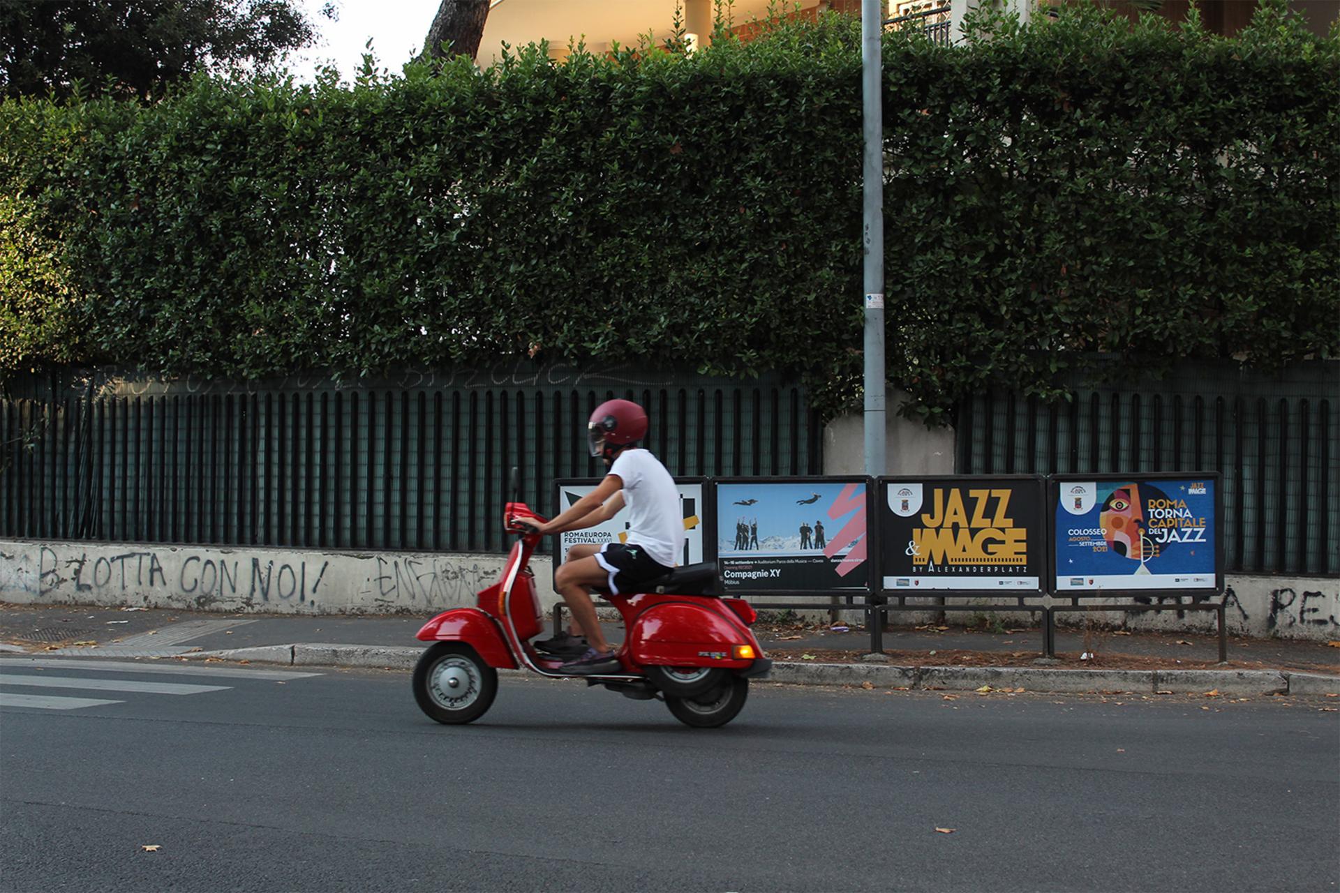 Impianto transenna a Roma
