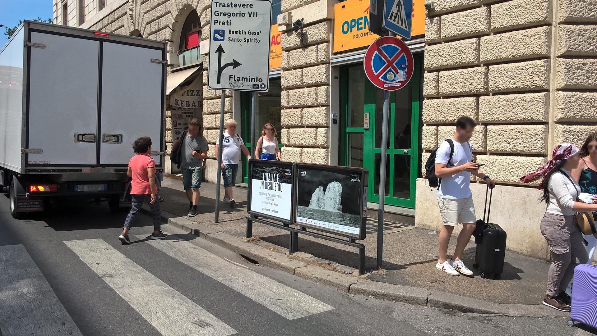 Impianto a CORSO VITTORIO EMANUELE II - ang. Via Paola (sx)  Roma