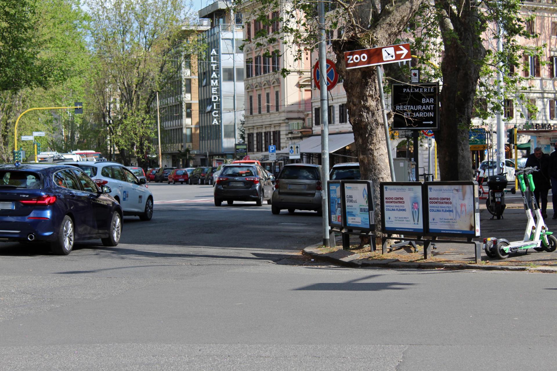 Impianto TRANSENNA a Roma, in zona Caffé Hungaria