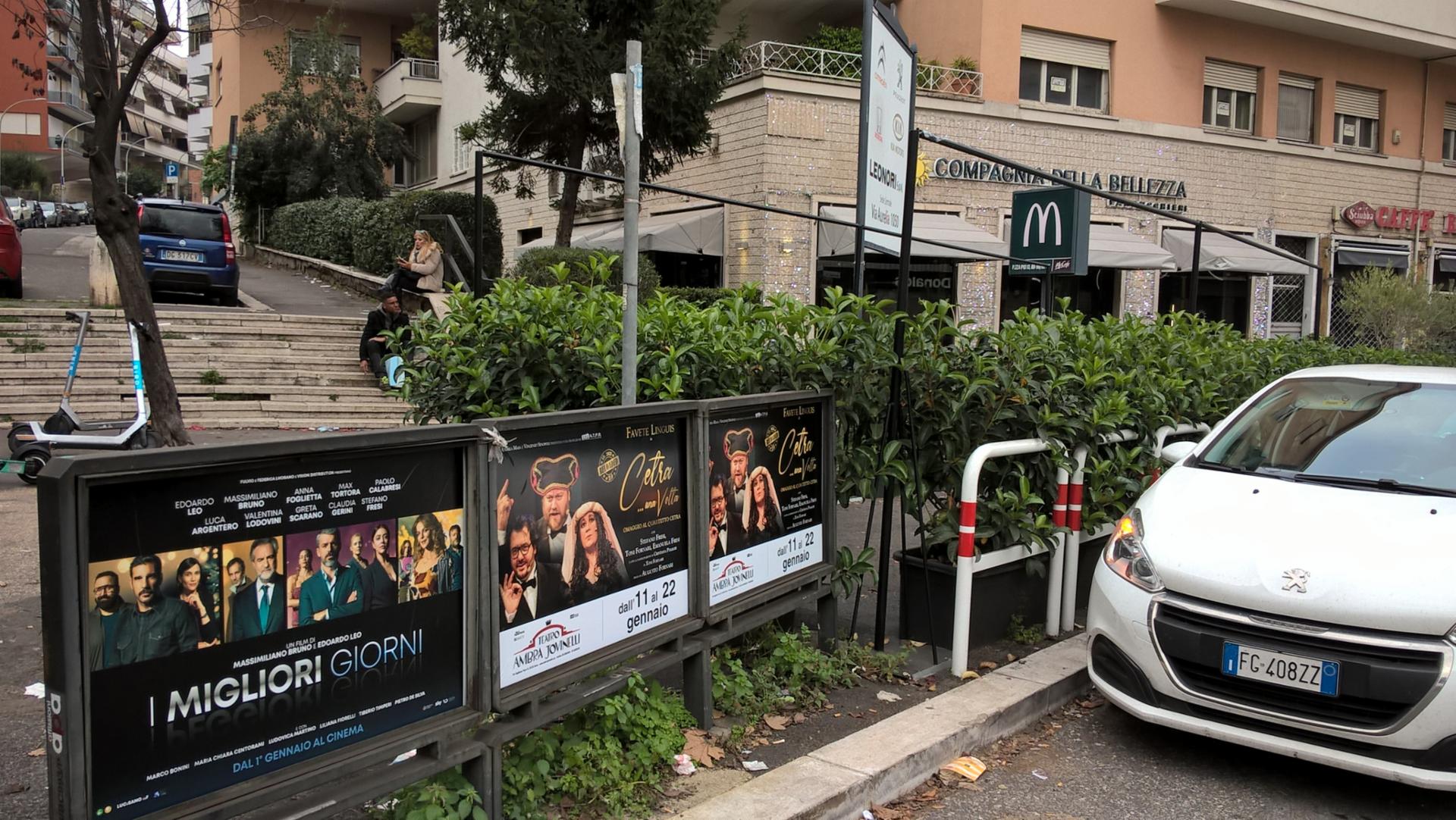 Impianto TRANSENNA a Roma, in zona Le Vele
