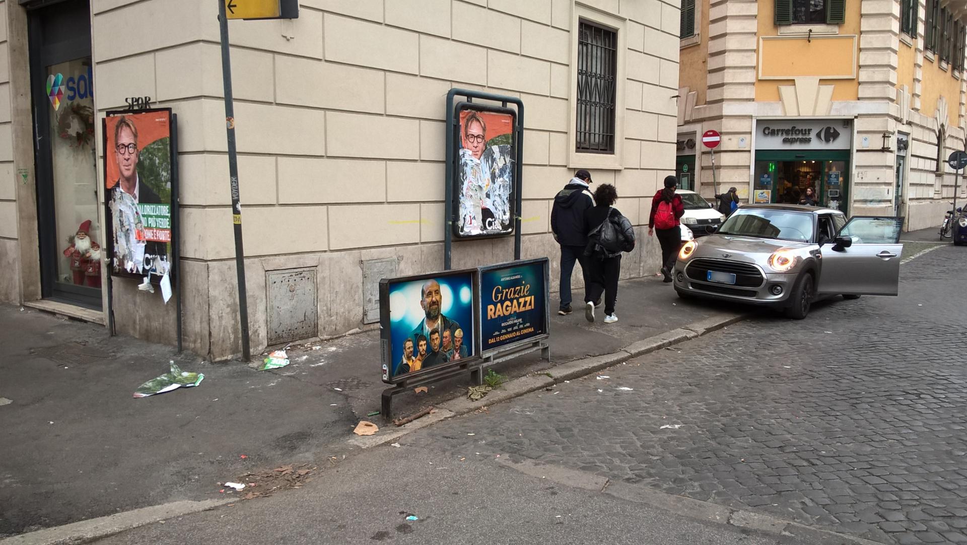 Impianto a VIALE TRASTEVERE - ang. Via Tavolacci  Roma