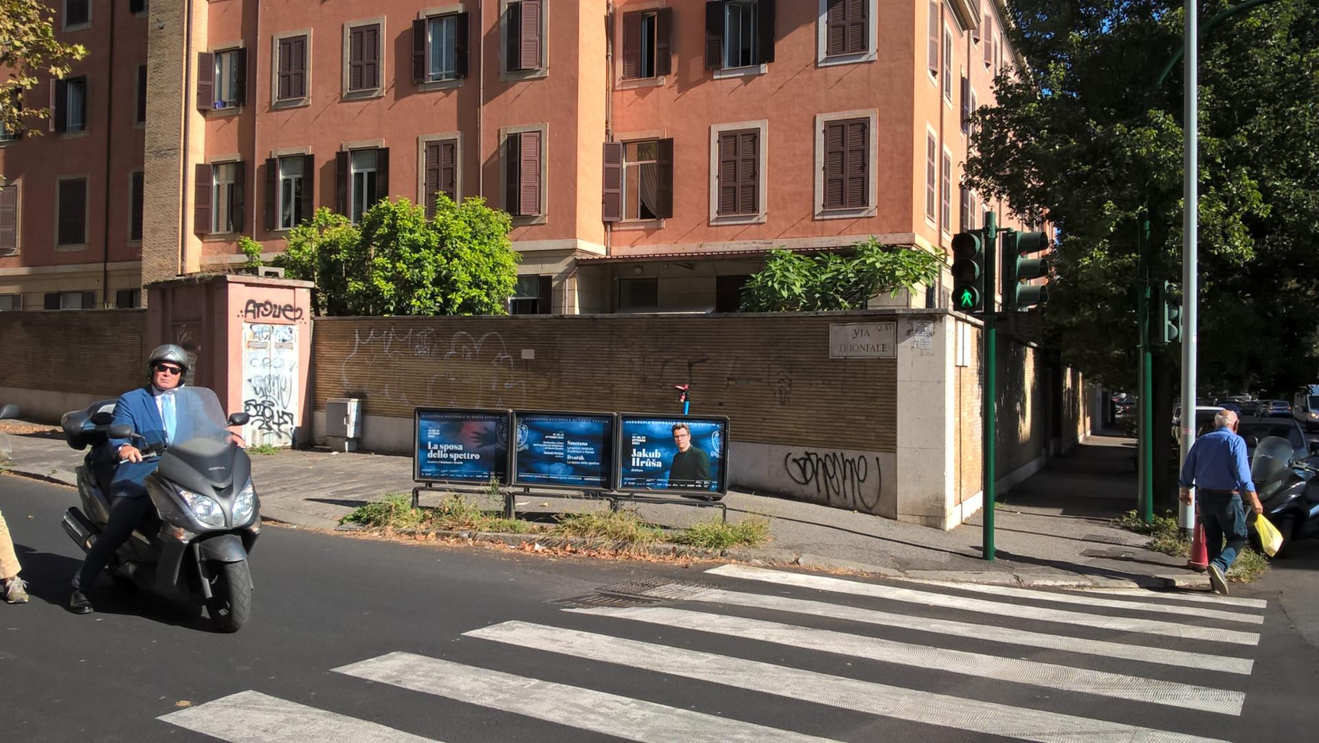 Impianto TRANSENNA a Roma, in zona Iamotti