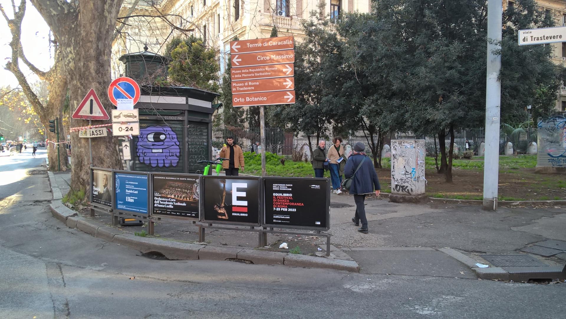 Impianto TRANSENNA a Roma, in zona Big Mama