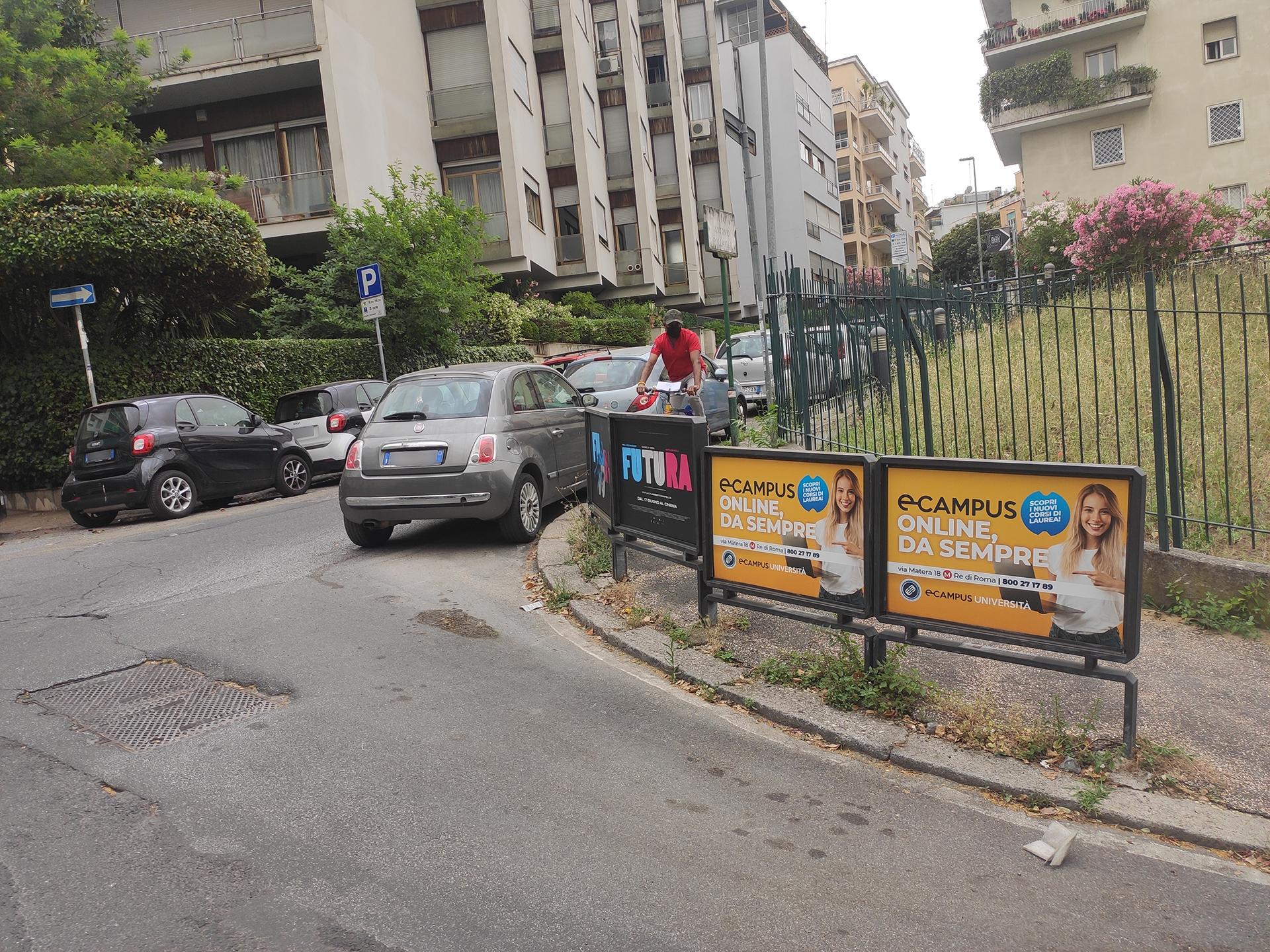 Impianto a VIA SAN VALENTINO - ang. Via Pollaiolo (dx)  Roma