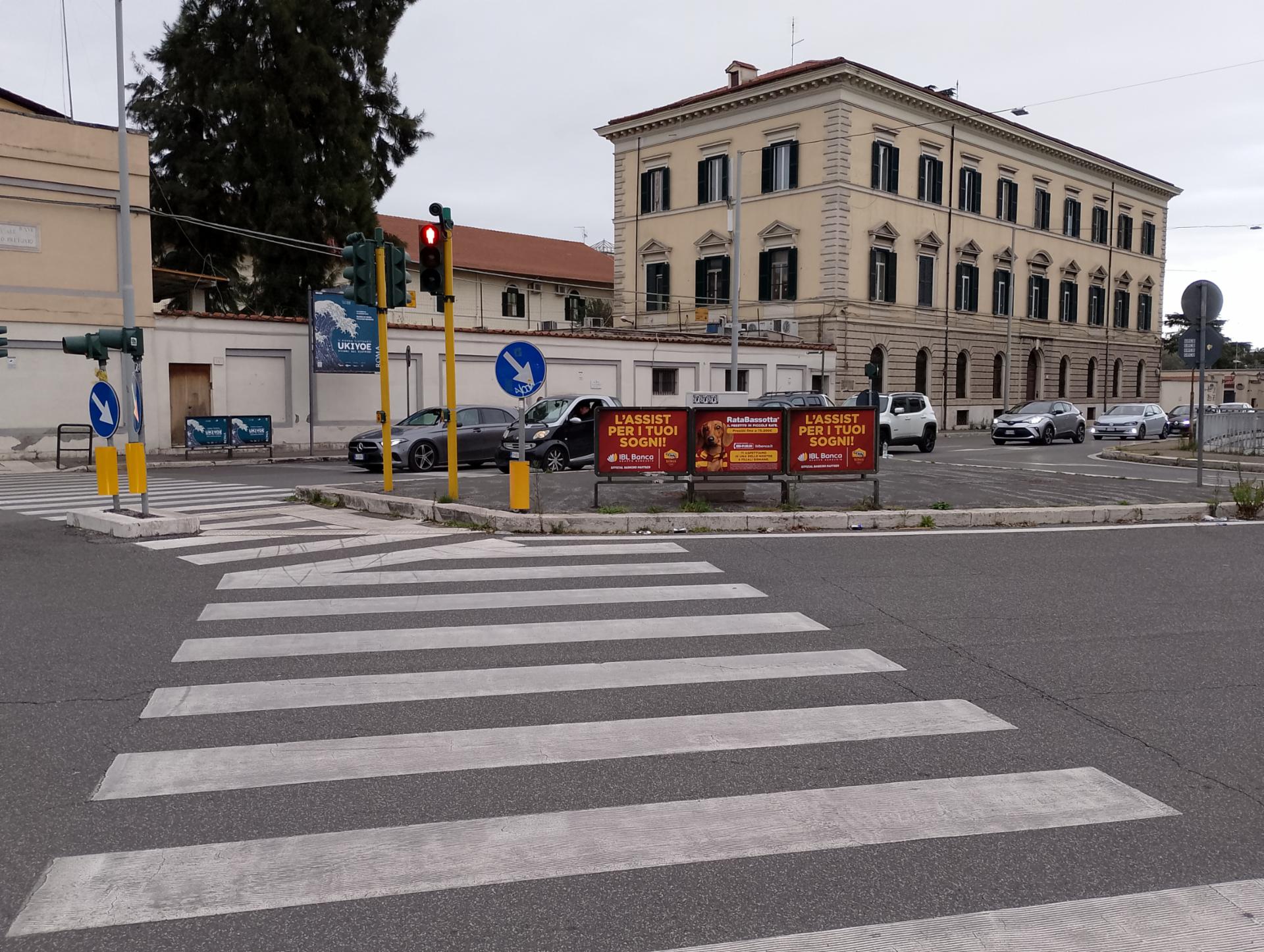 Impianto a VIALE CASTRO PRETORIO - fr. Viale del Policlinico (Spartitraffico)  Roma