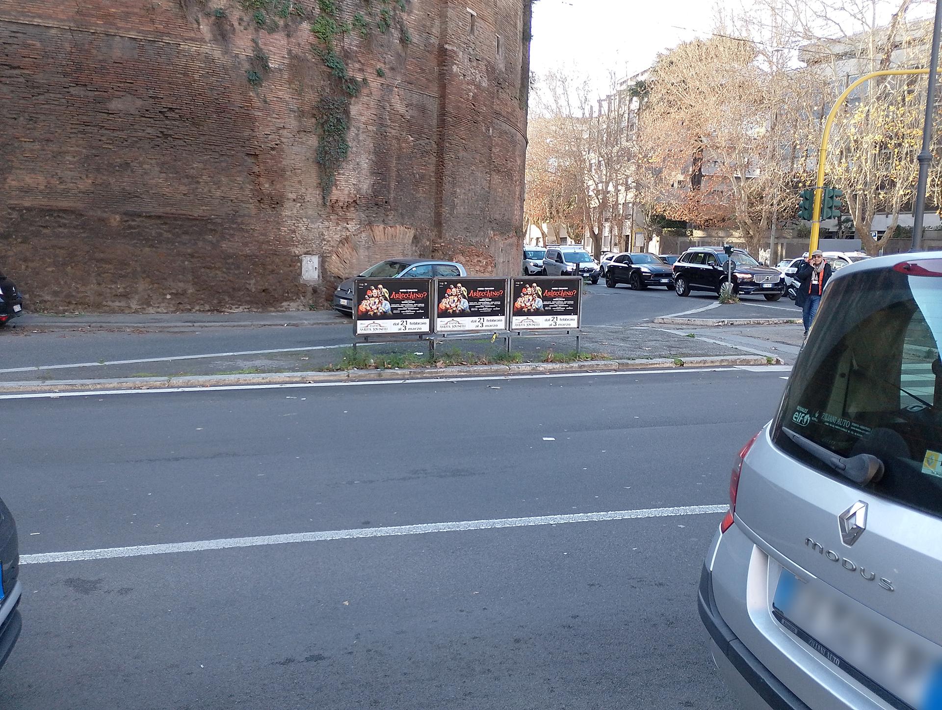 Impianto a VIALE DEL POLICLINICO - fr. Piazza Girolamo Fabrizio (Spartitraffico)  Roma
