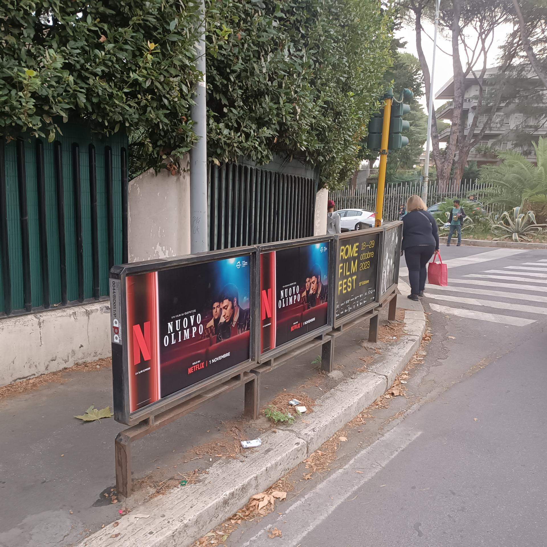Impianto a VIA CASSIA - ang. Via Massarosa (sx)  Roma