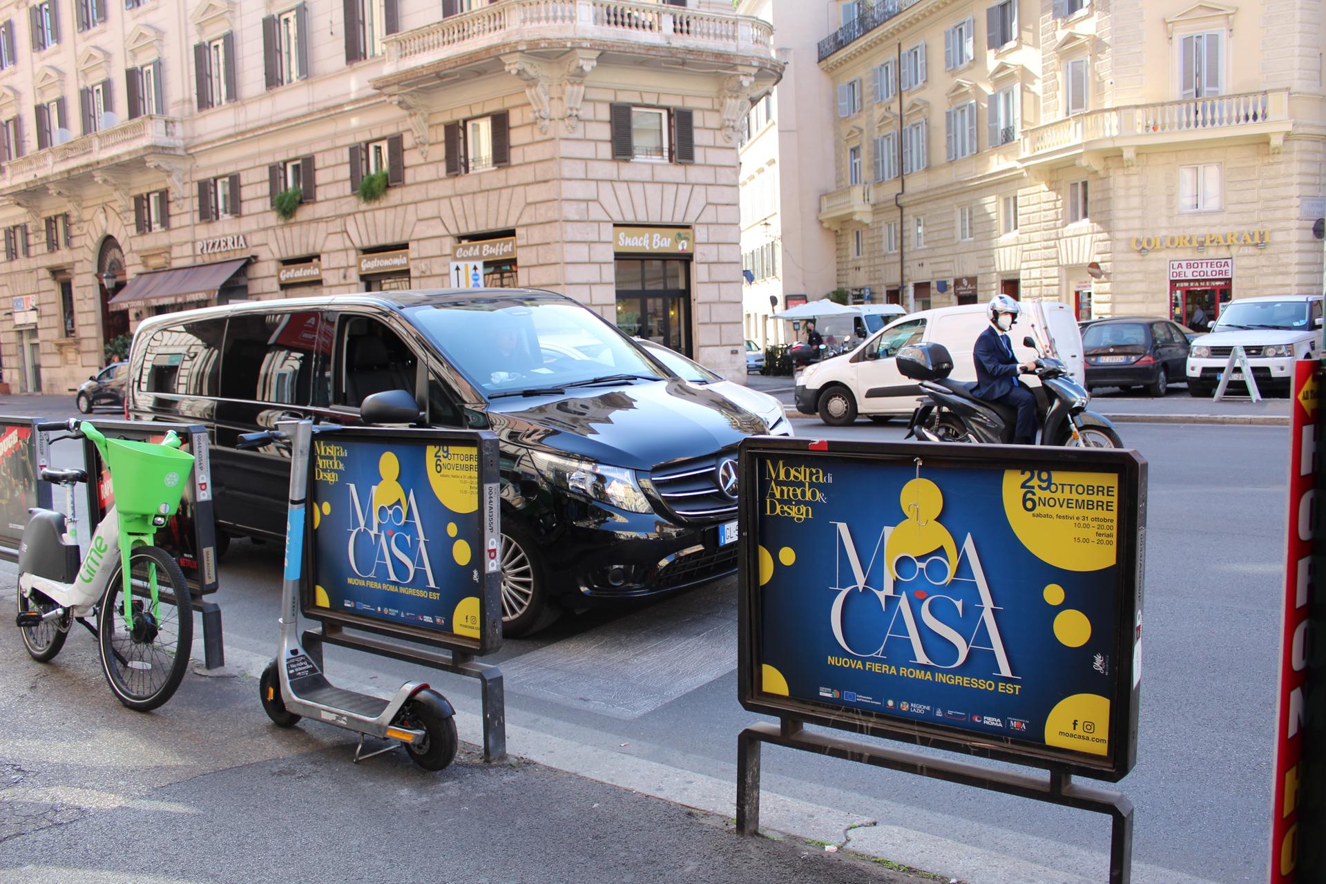 Impianto a CORSO VITTORIO EMANUELE II - ang. Largo Tassoni (sx)  Roma