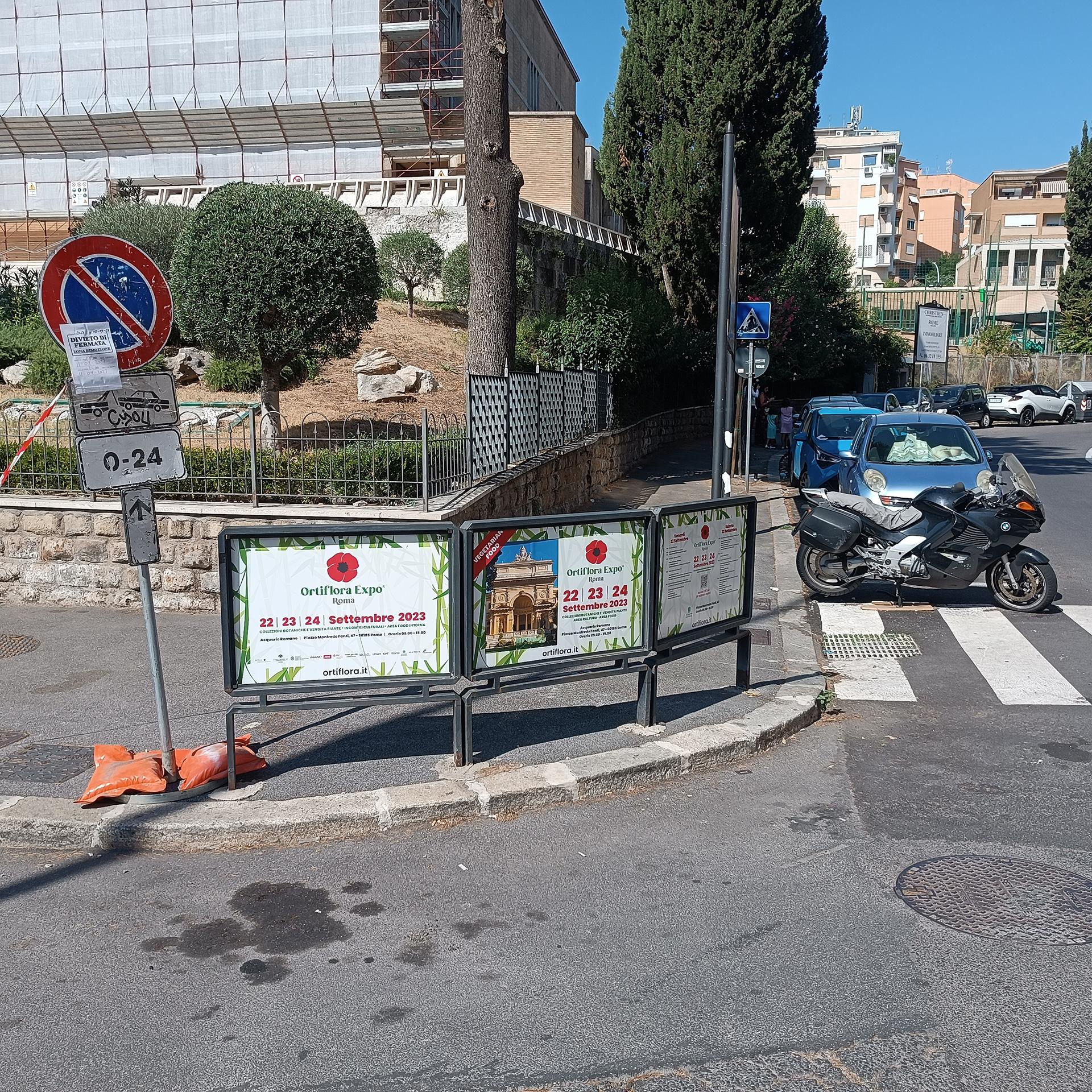Impianto a PIAZZA BALDUINA - ang. Via Balduina  Roma