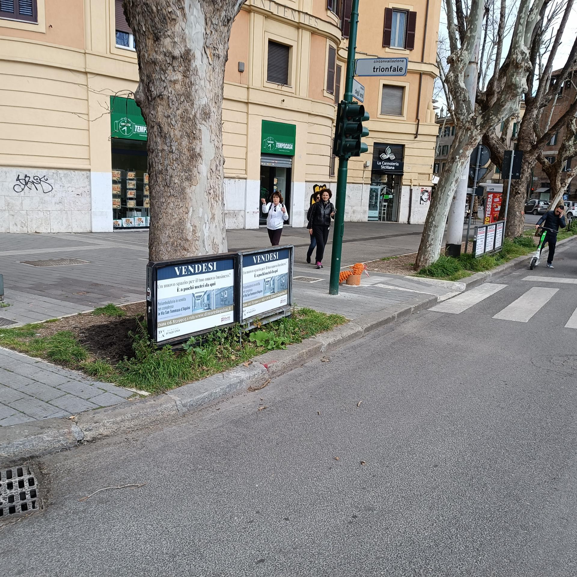 Impianto a PIAZZALE DEGLI EROI - ang. Circonvallazione Trionfale  Roma