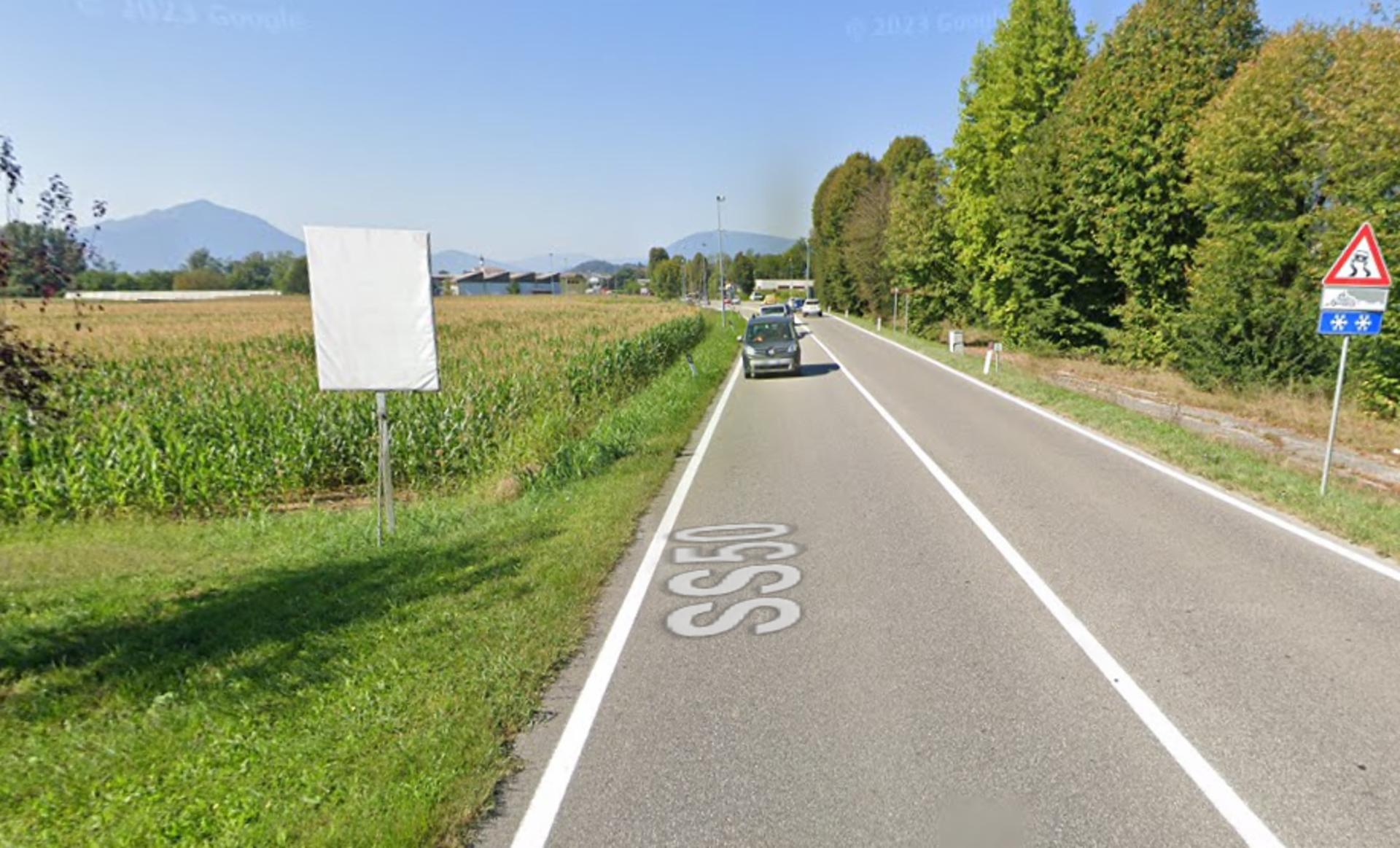 Impianto CARTELLONISTICA a Santa Giustina, in zona Tamoil
