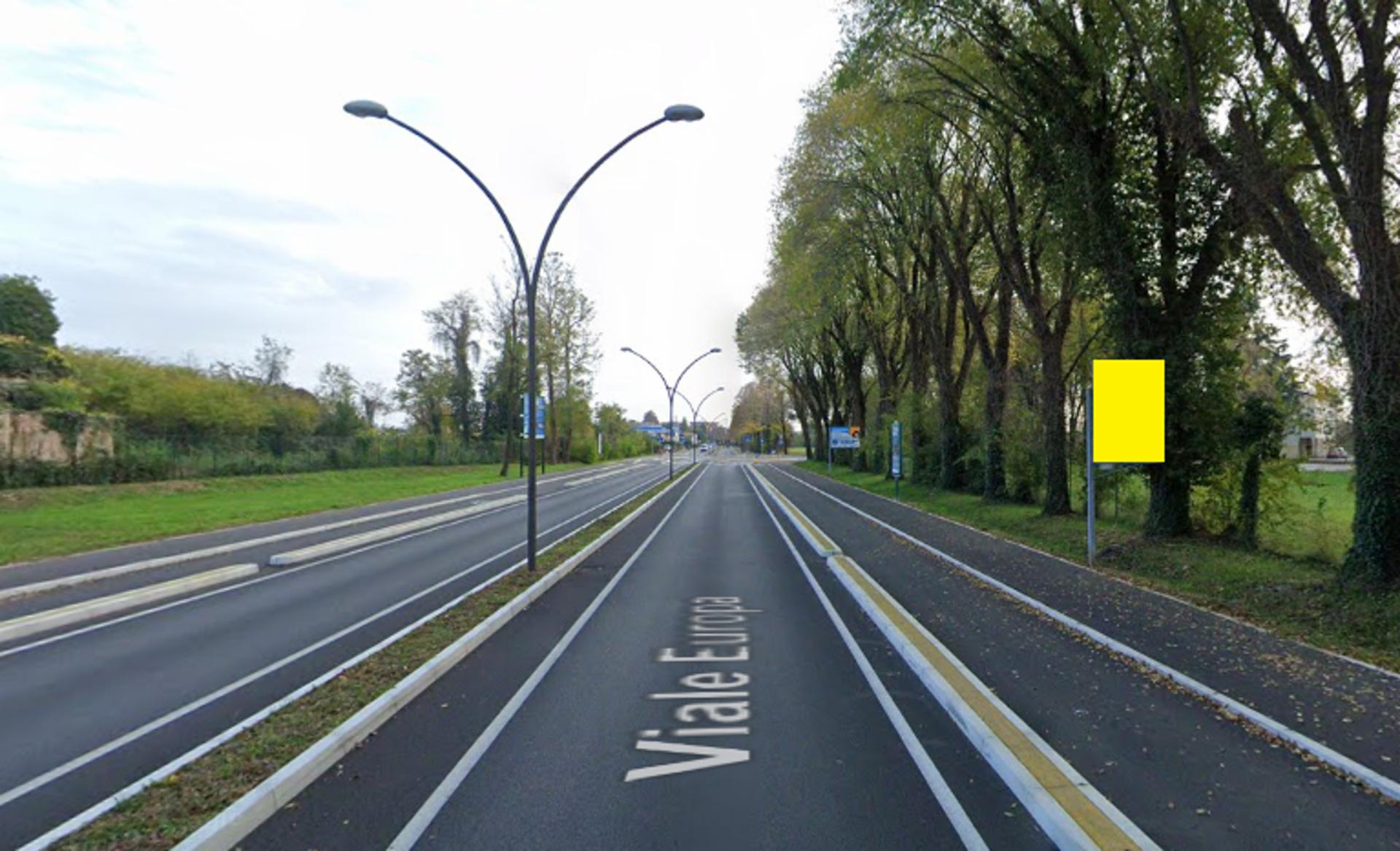 Impianto CARTELLONISTICA a Treviso, in zona Dema's