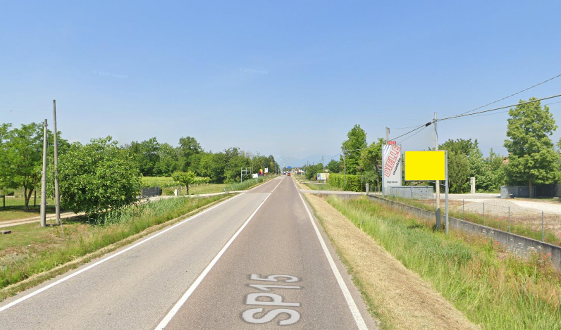 Impianto CARTELLONISTICA a Codognè, in zona Monumento ai Caduti
