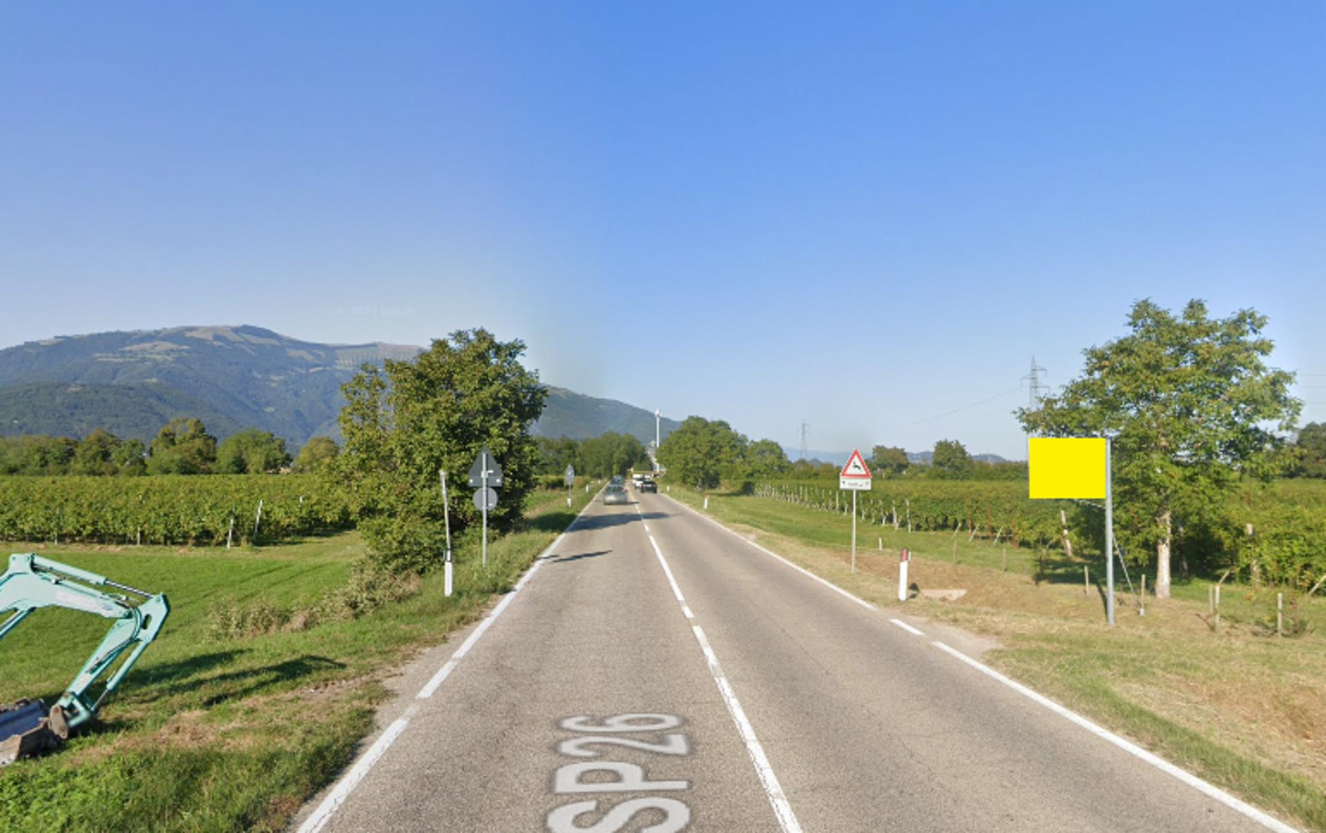 Impianto a STRADA PROVINCIALE 26 KM 001 + 001  Pederobba