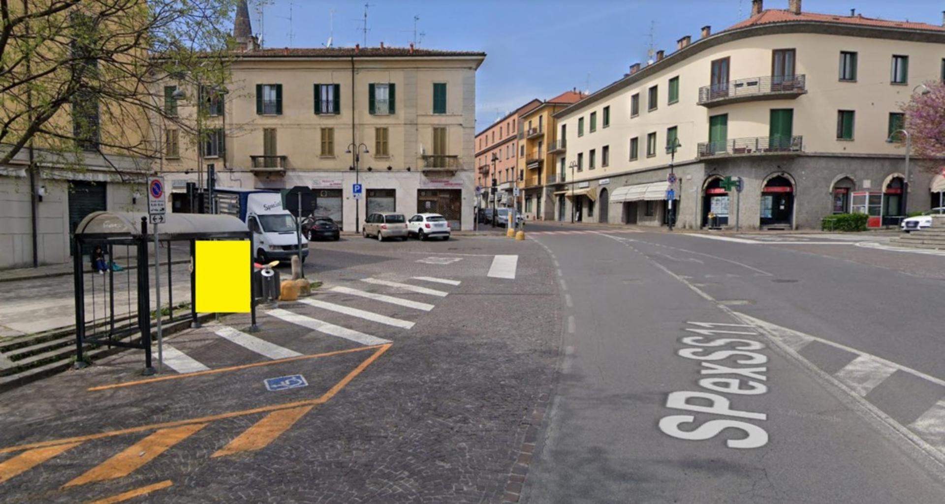 Impianto PENSILINA a Cassano d'Adda, in zona Gelateria Icedream