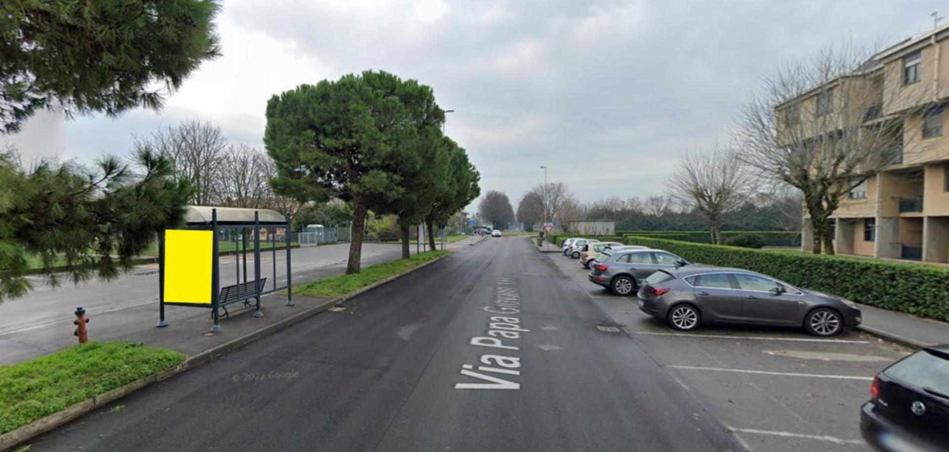 Impianto PENSILINA a Cassano d'Adda, in zona Oratorio di Sant'Antonio
