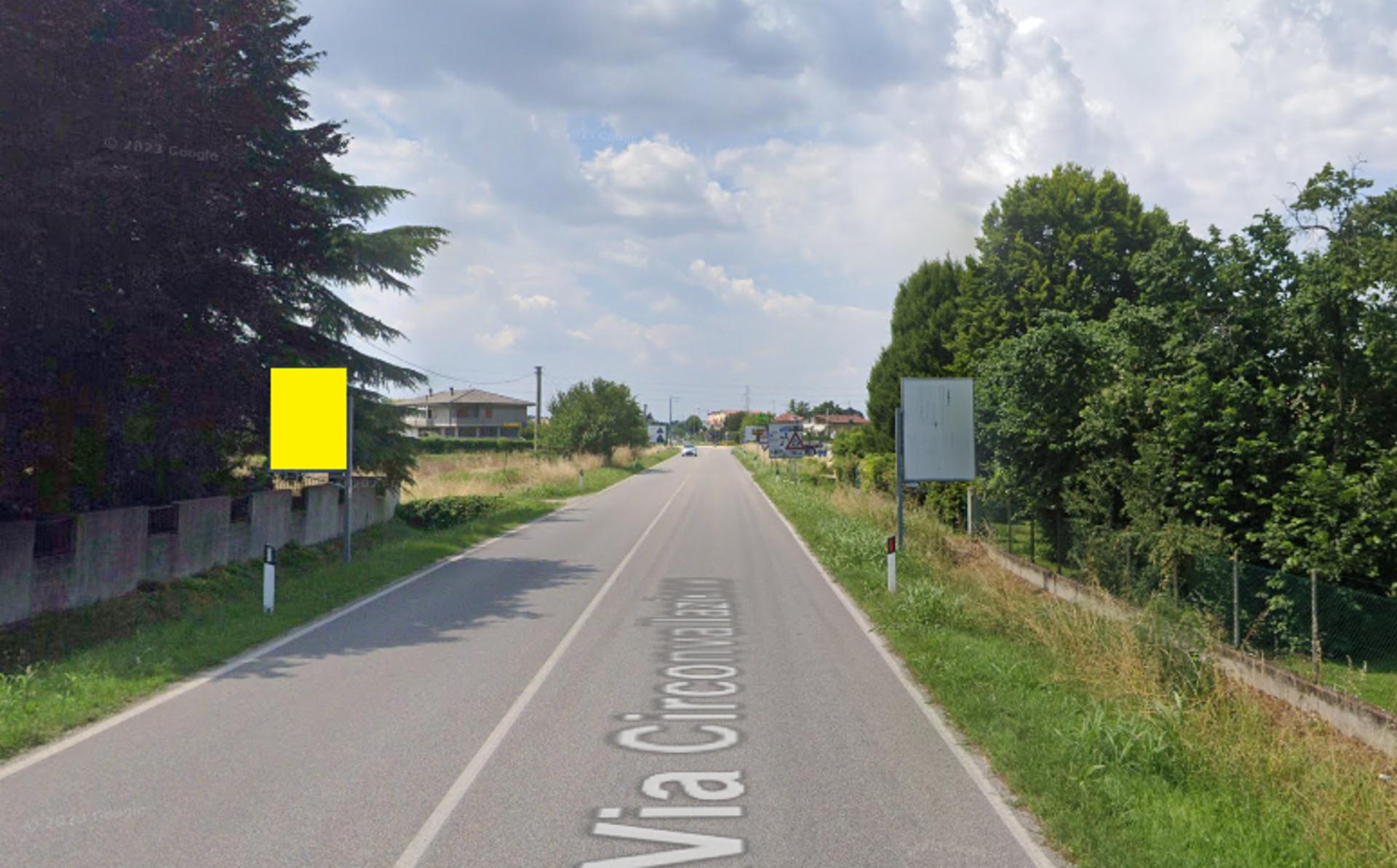 Impianto CARTELLONISTICA a Salzano, in zona Campo Sportivo di Salzano