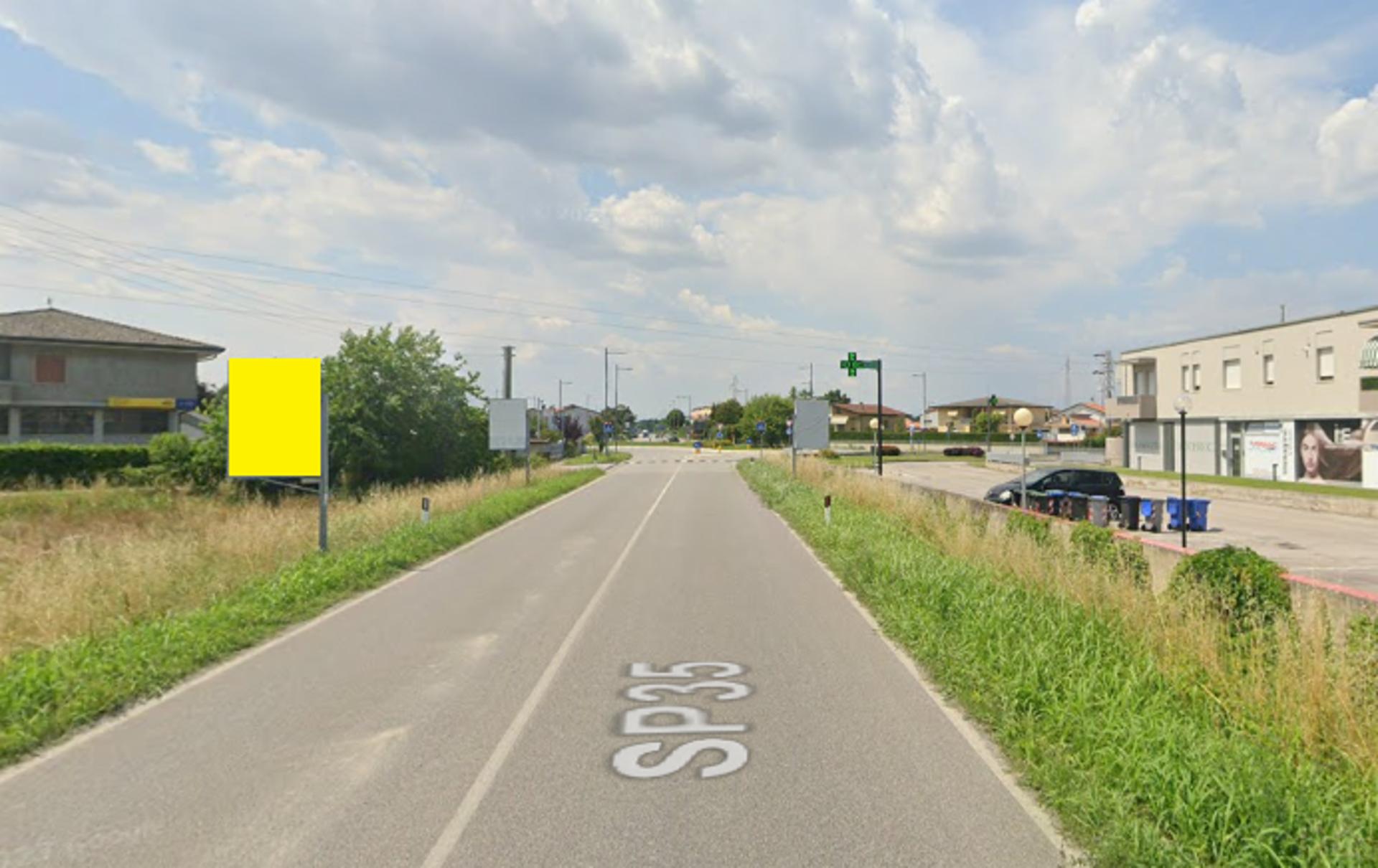 Impianto CARTELLONISTICA a Salzano, in zona Campo Sportivo di Salzano