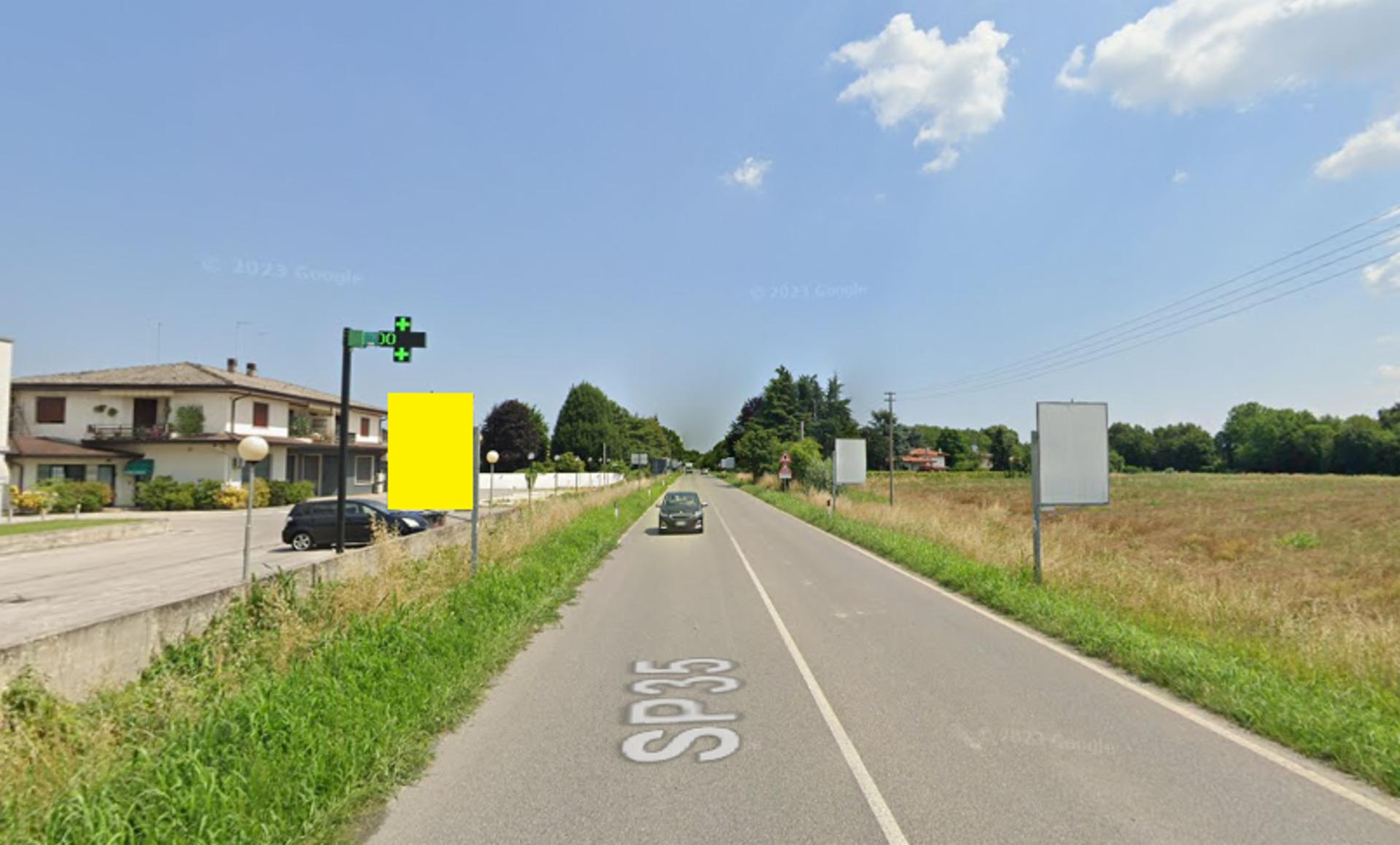 Impianto CARTELLONISTICA a Salzano, in zona Campo Sportivo di Salzano