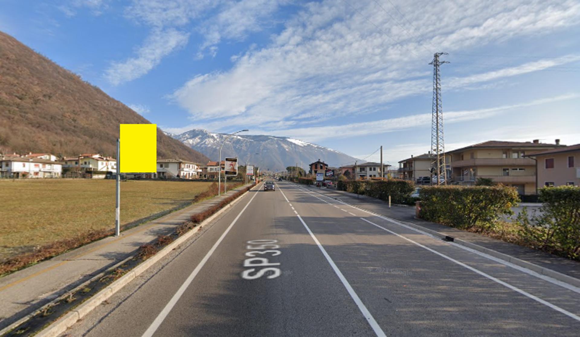 Impianto CARTELLONISTICA a Piovene Rocchette, in zona Al confine