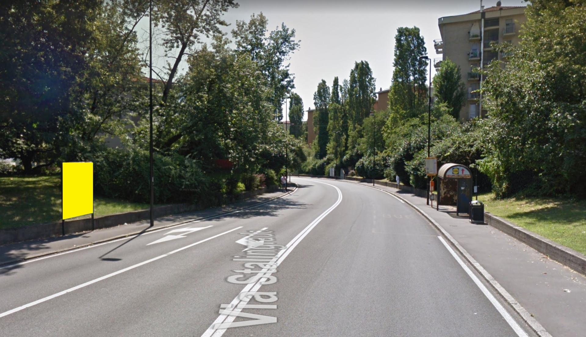 Impianto STENDARDO a Cinisello Balsamo, in zona Bazar Casabianca