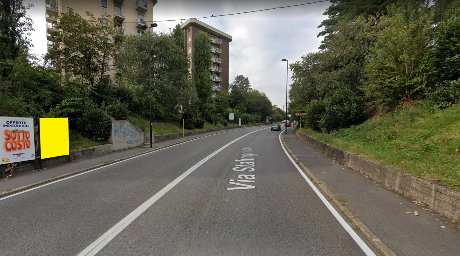 Impianto STENDARDO a Cinisello Balsamo, in zona Bazar Casabianca