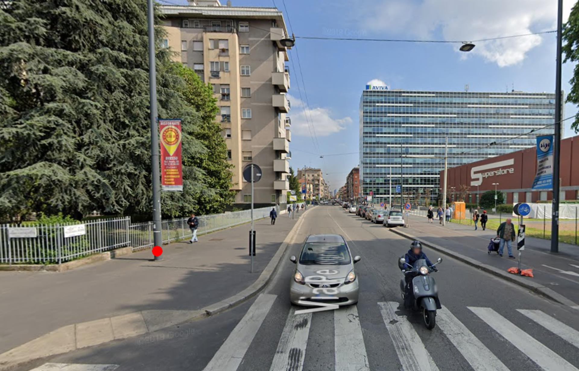 Impianto a VIA PELLEGRINO ROSSI 72 Milano