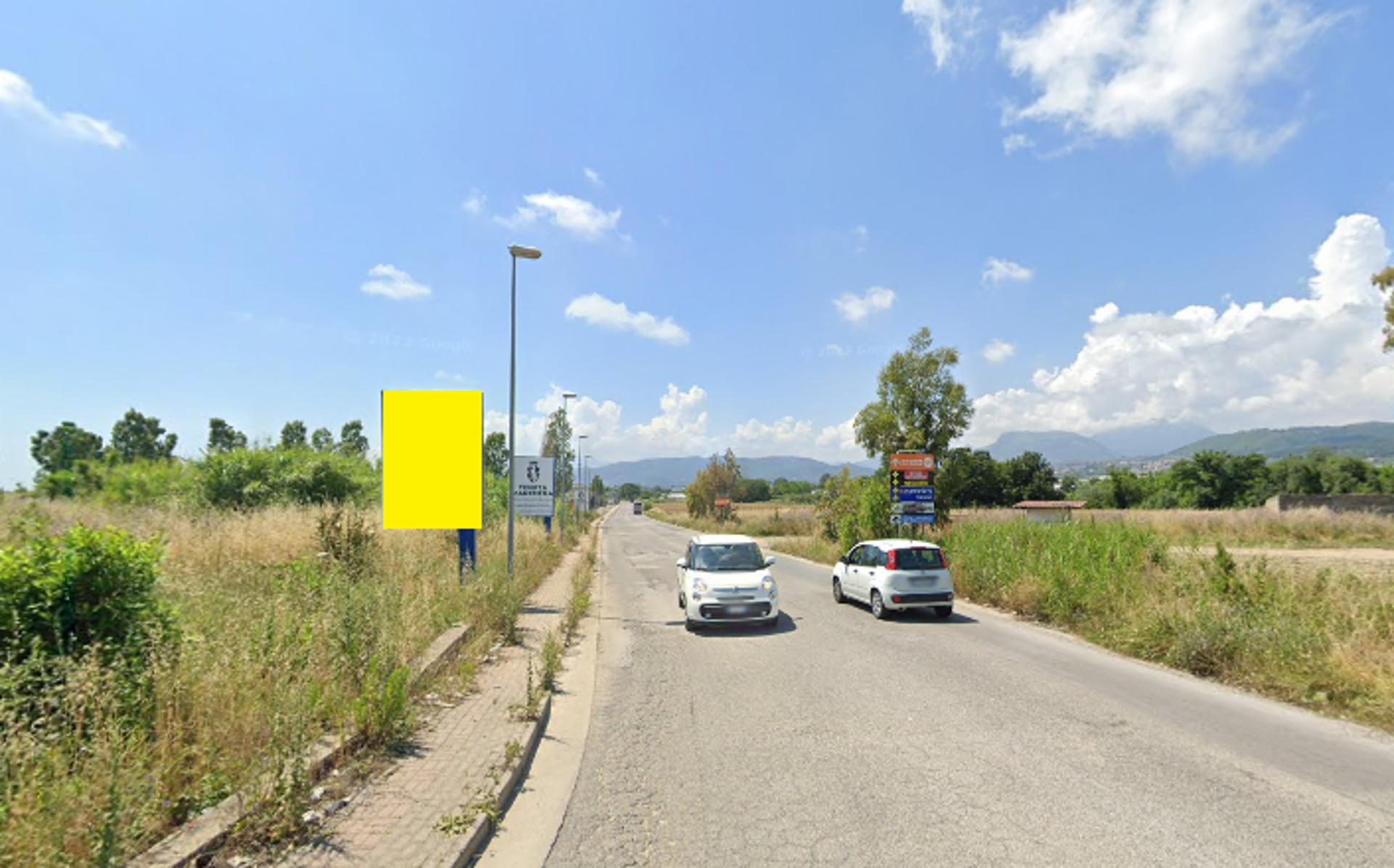 Impianto POSTER a Montecorvino Pugliano, in zona Decathlon