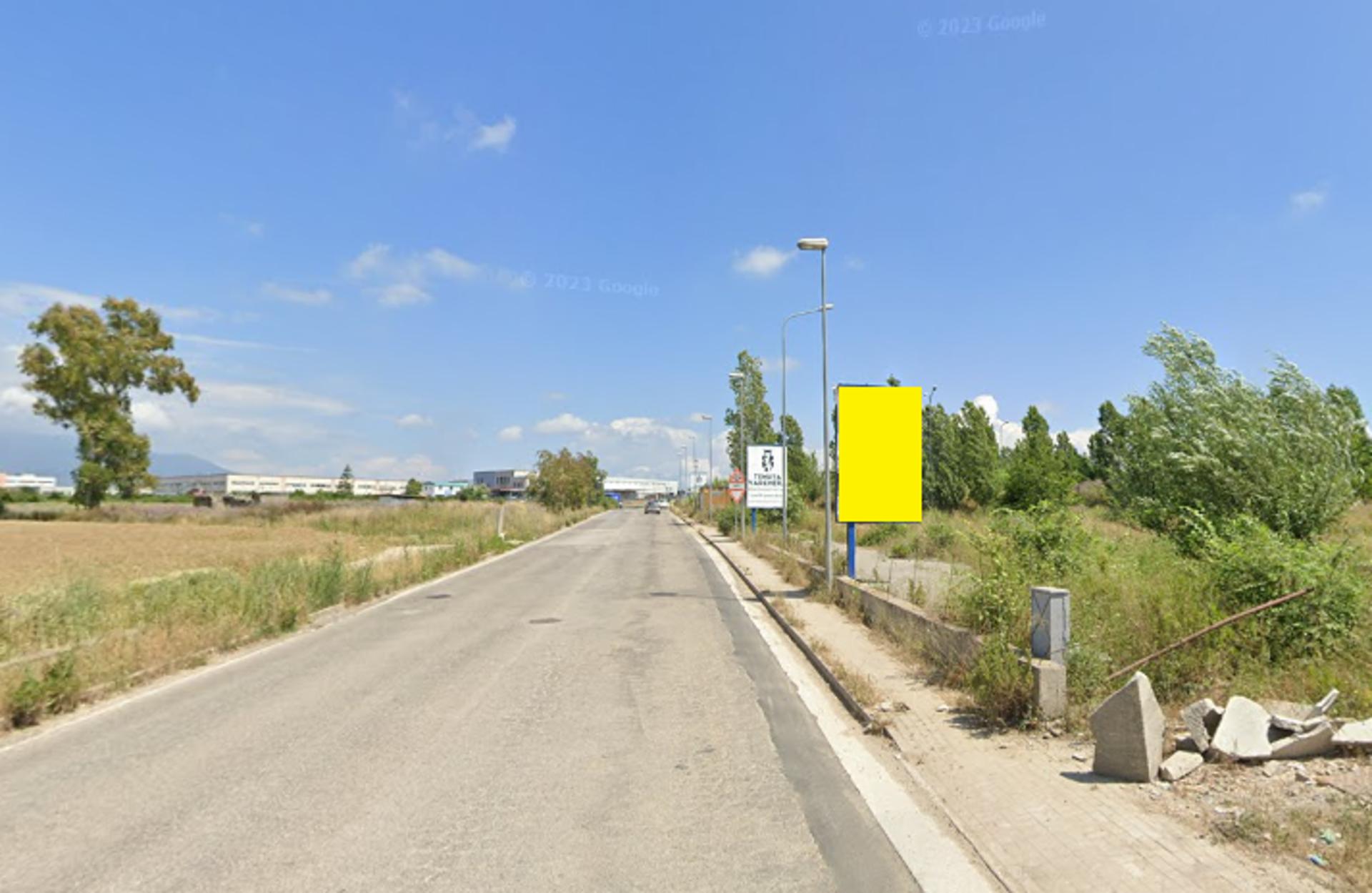 Impianto POSTER a Montecorvino Pugliano, in zona Decathlon