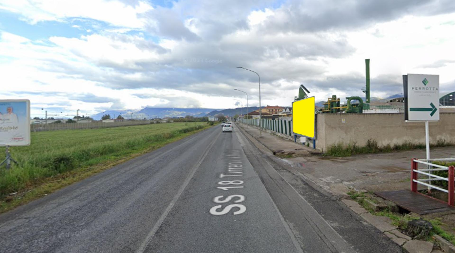 Impianto 6 X 3 a Montecorvino Pugliano, in zona Aeroporto