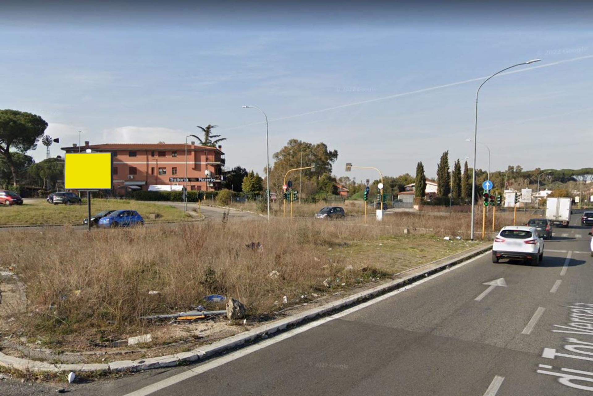 Impianto POSTER a Roma, in zona Kiabi