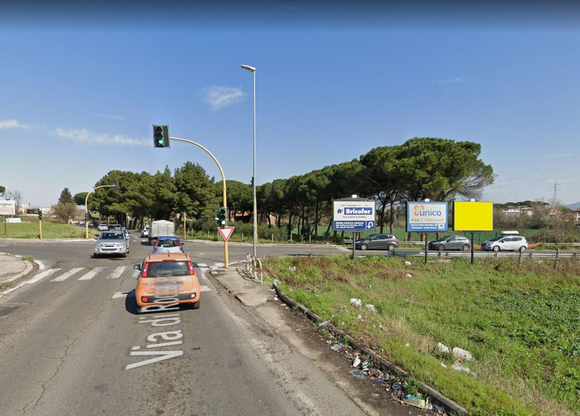Impianto POSTER a Roma, in zona Roma | Via Prenestina, Via Rocca Cencia