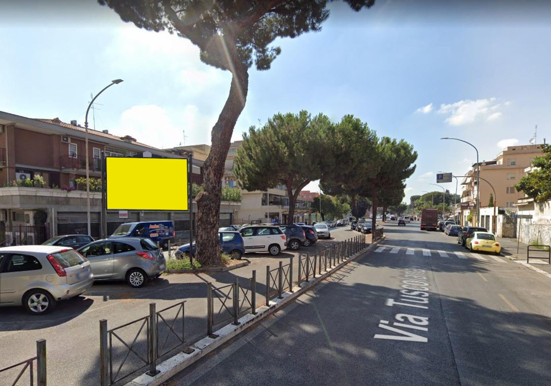 Impianto POSTER a Roma, in zona Out control