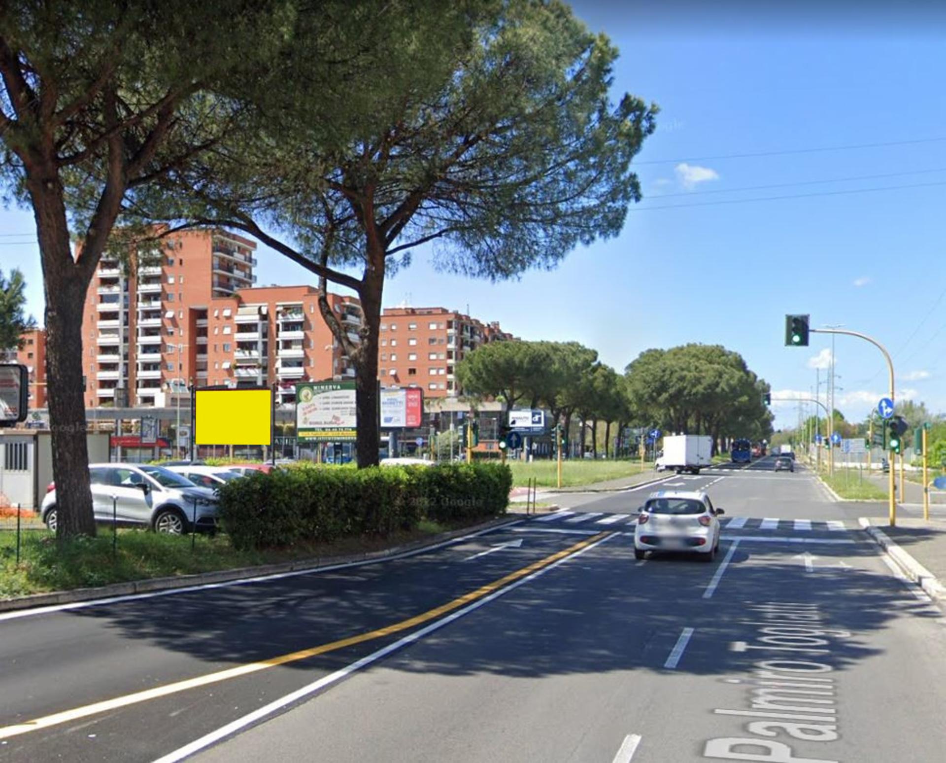 Impianto POSTER a Roma, in zona La Mosca Bianca