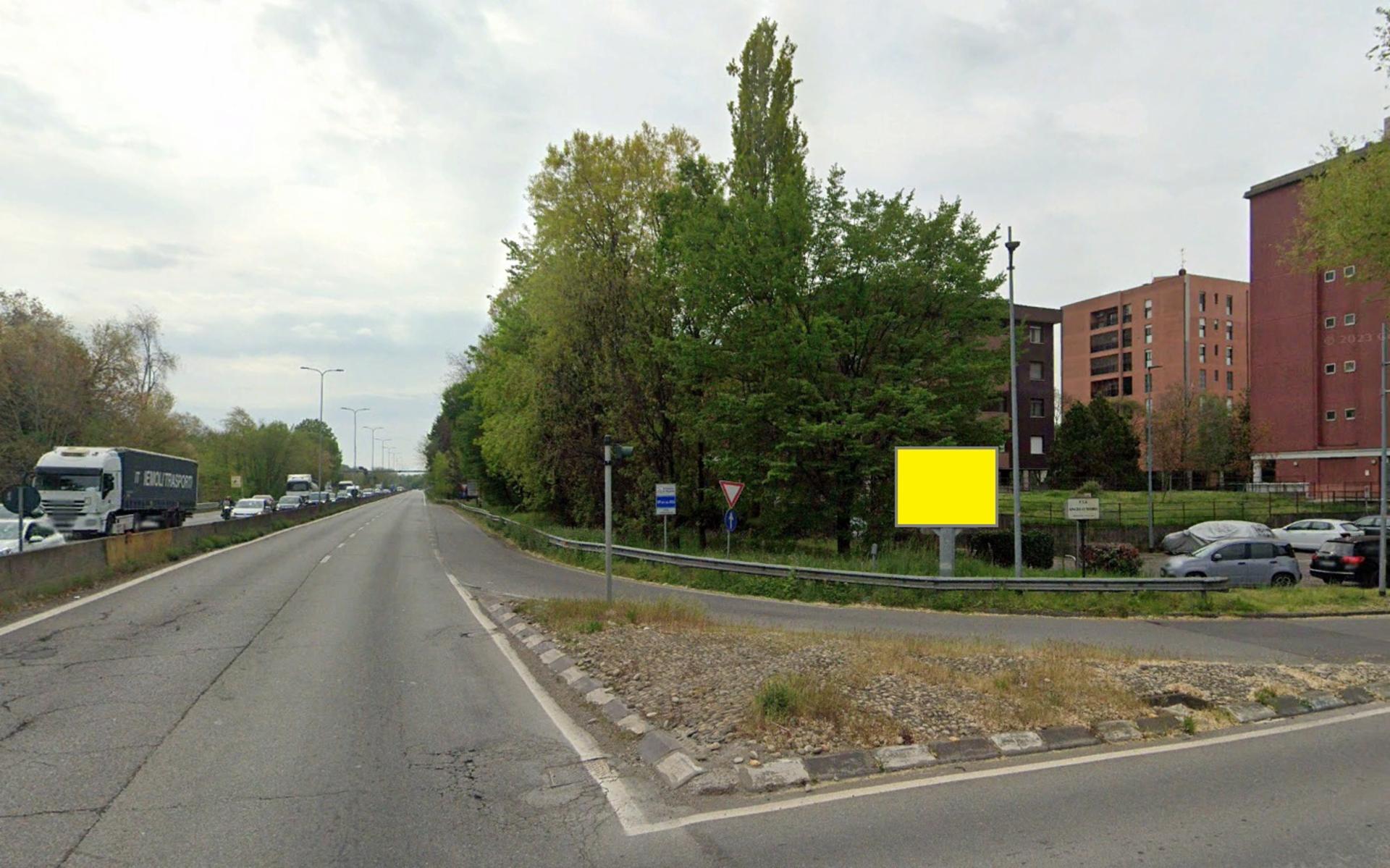 Impianto POSTER a San Donato Milanese, in zona Gran Bazar