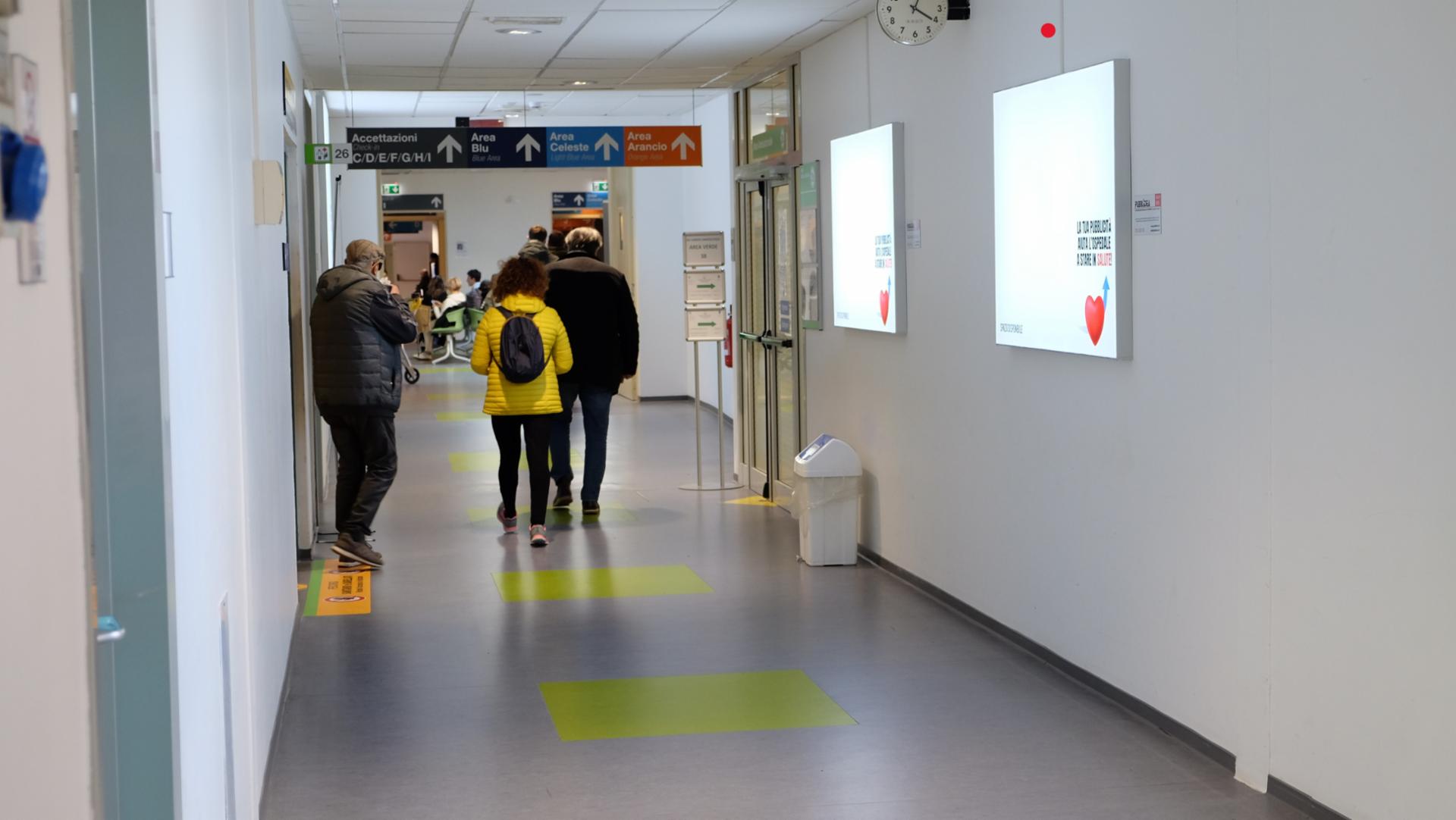 Impianto a Ospedale di Cisanello-Ingresso Cisanello direzione Area Bar  Pisa
