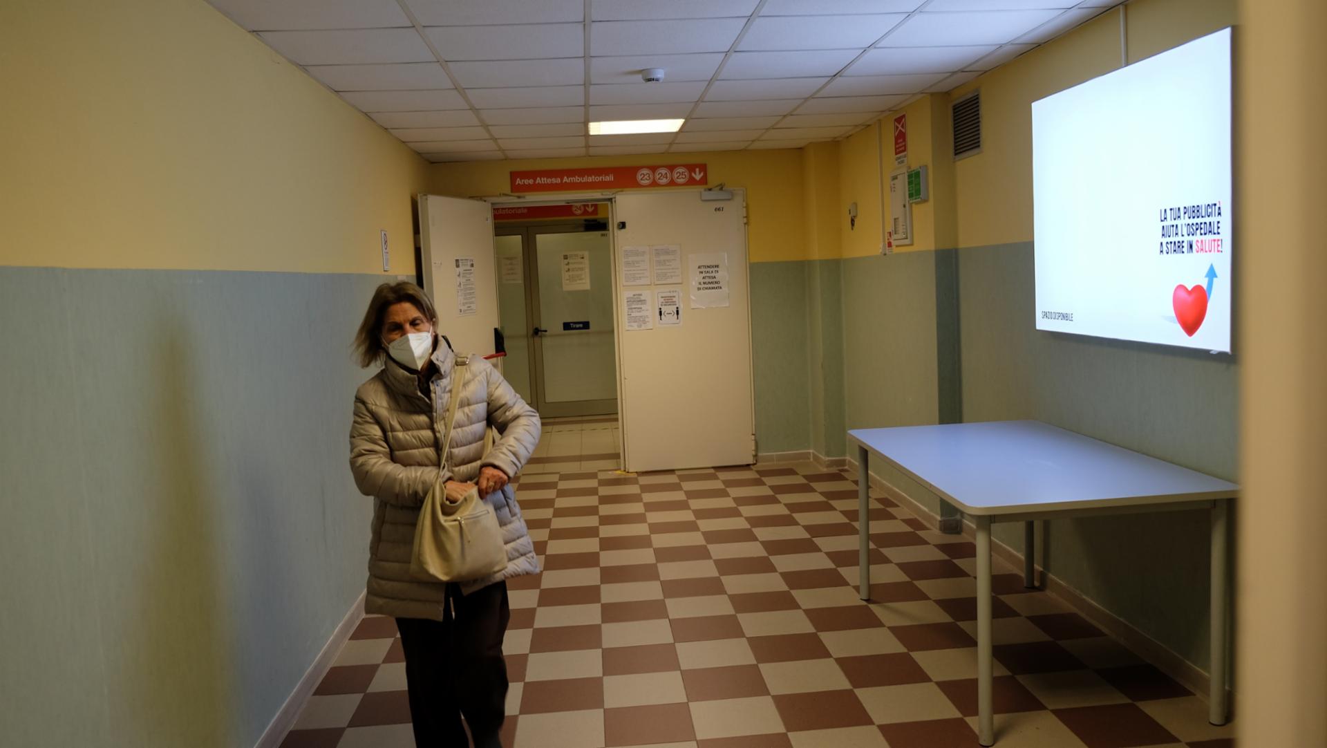 Impianto a Ospedale di Cisanello-Area Attesa 22 (Oculistica)  Pisa