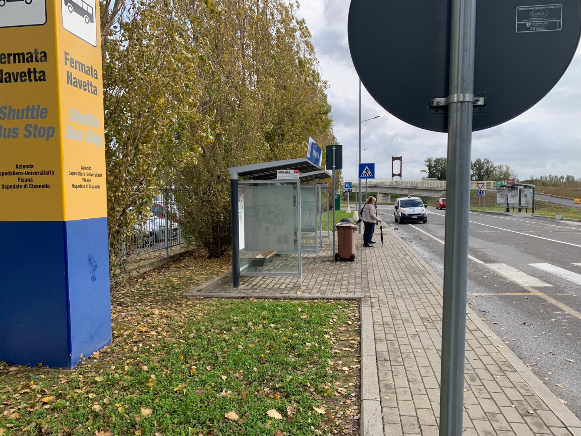 Impianto PENSILINA a Pisa, in zona La Vecchia Cascina